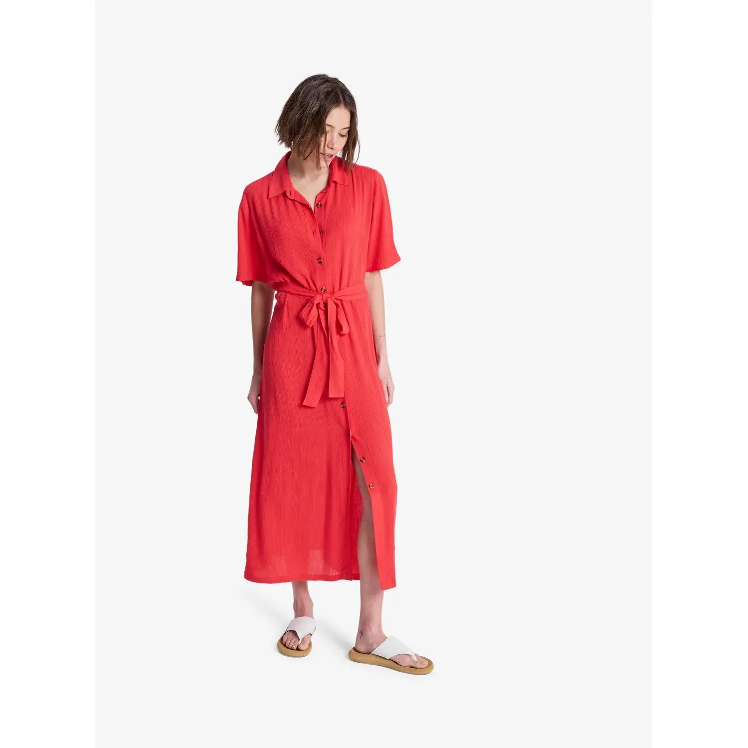Abito a Camicia da donna  Island Escape Solid