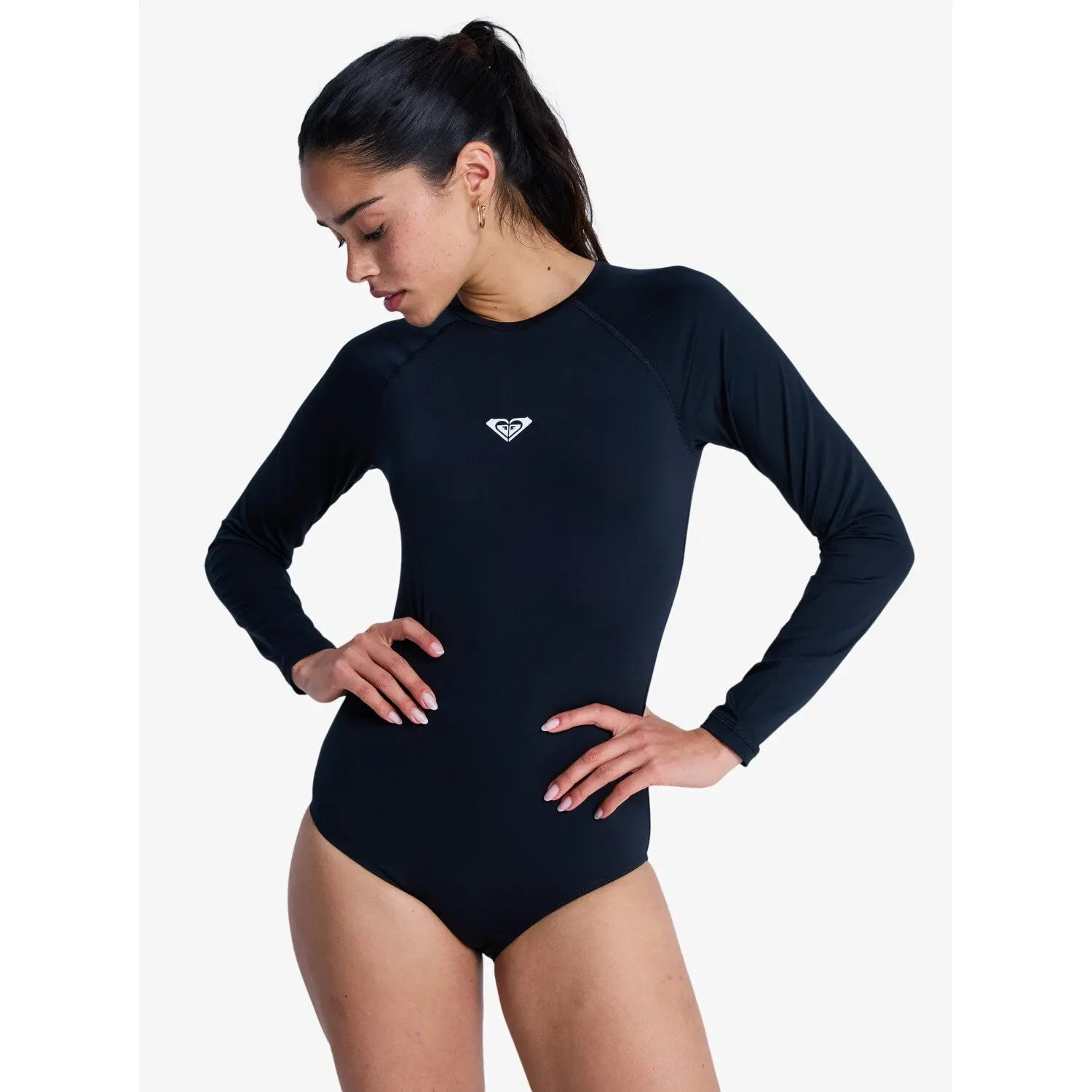 Costume da bagno donna 1 pezzo a maniche lunghe  Essentials