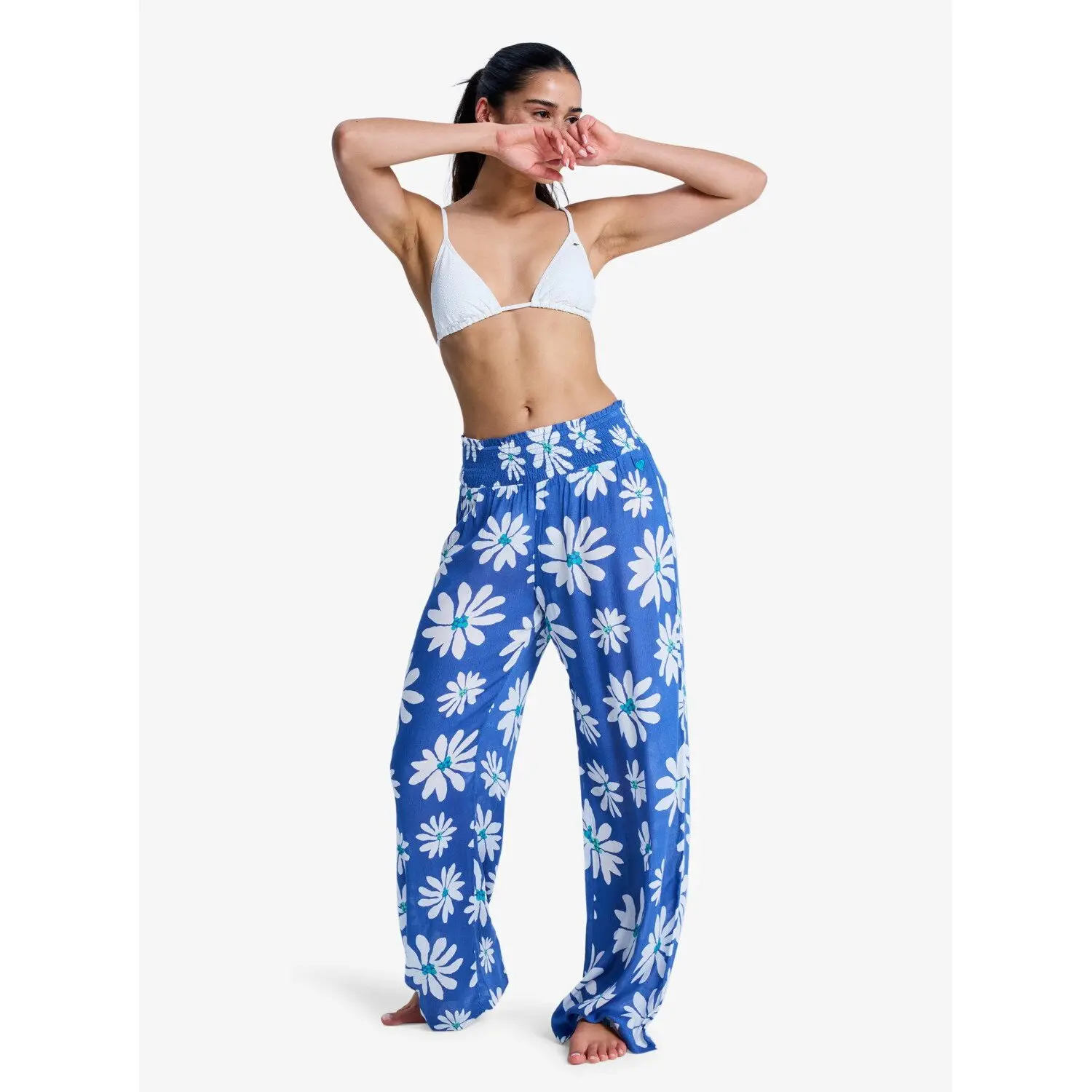 Pantaloni fluidi larghi donna  Along The Sunset