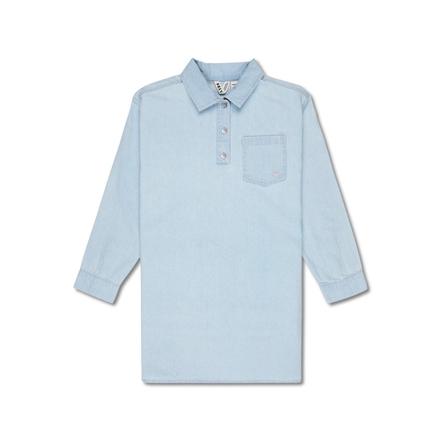 Abito camicia in denim per ragazza Roxy Beach Breaker