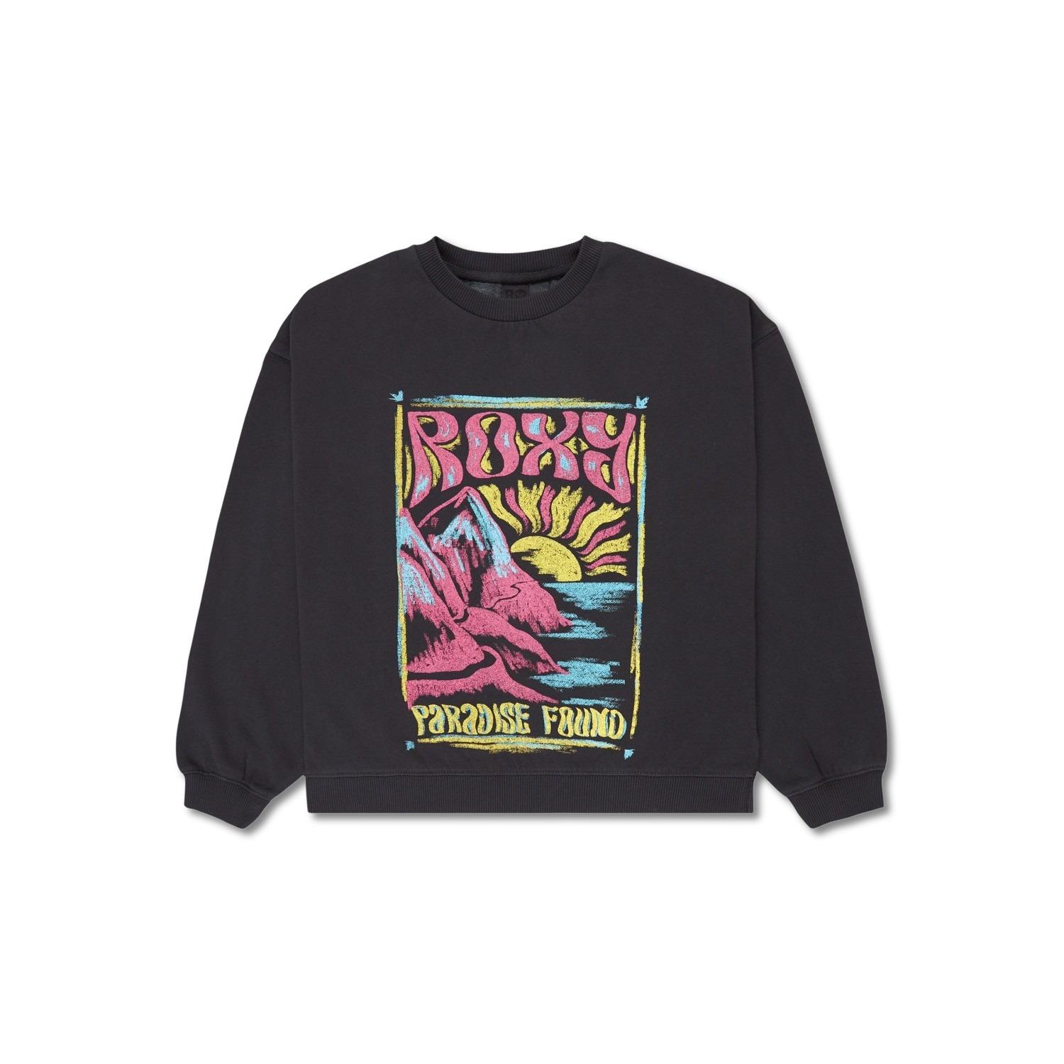 Felpa da bambina Roxy Lineup Crew Brushed Rg