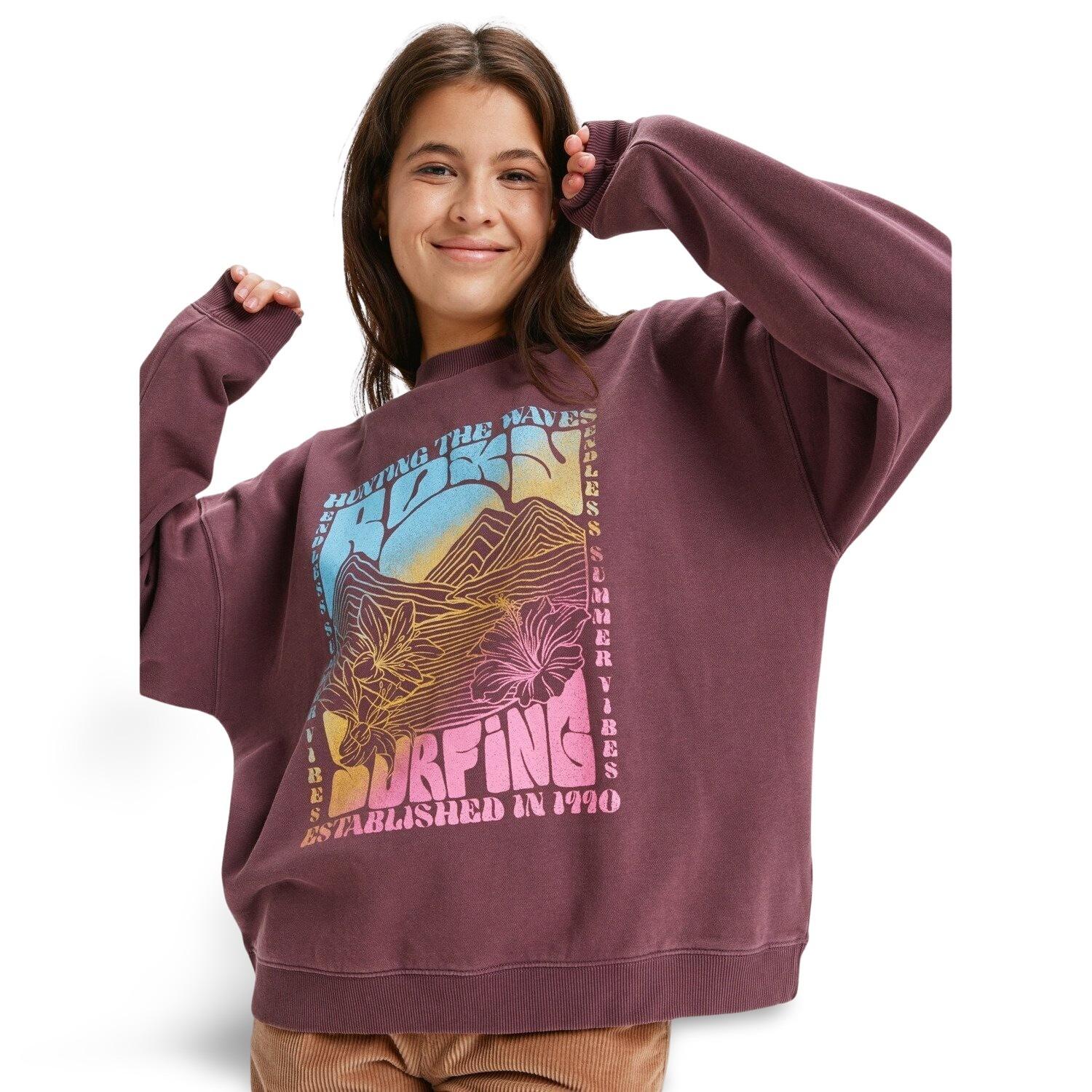 Felpa oversize da donna  Lineup Crew