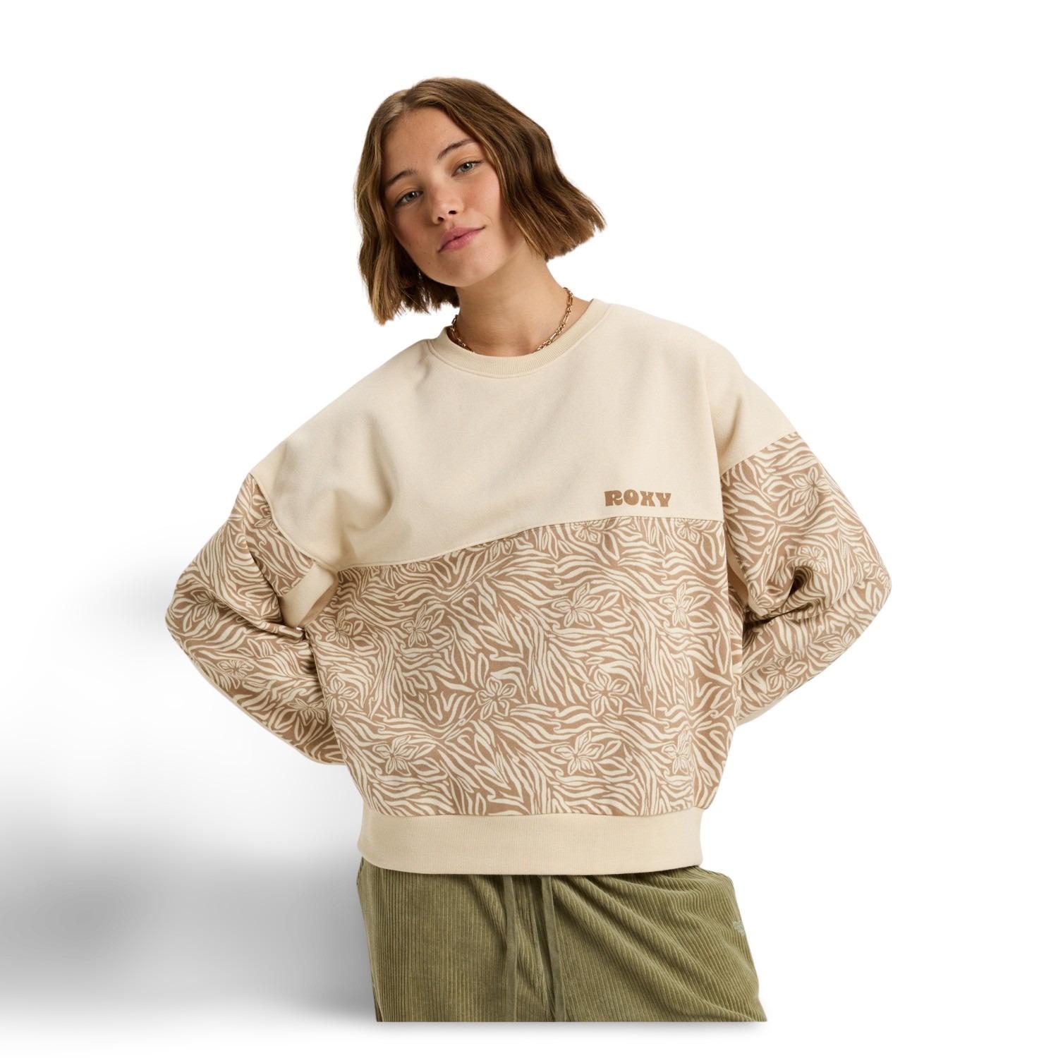 Felpa da donna Roxy Gone Wild Block