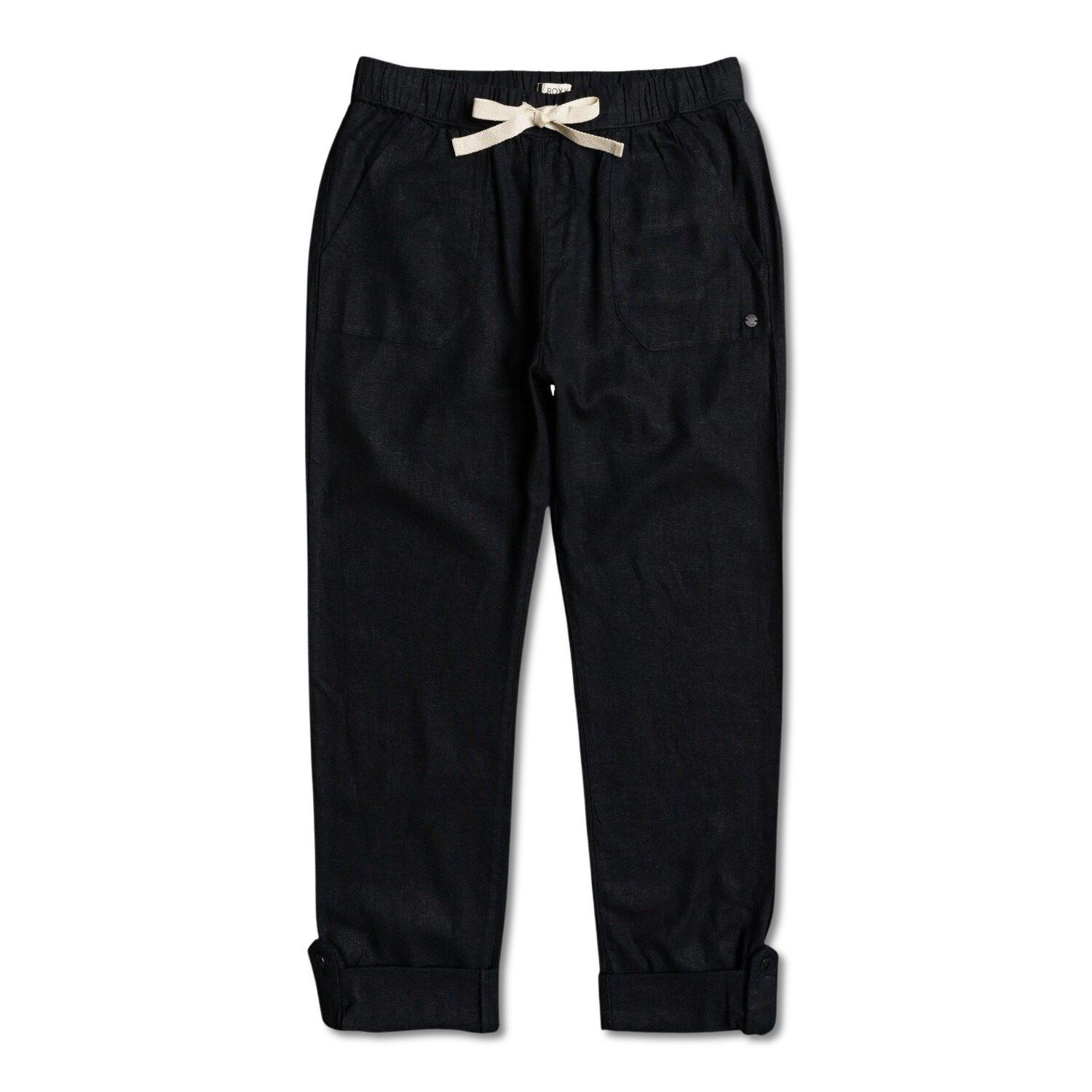 3613376093681 - - Womens On The Seashore Linen Cargo Trousers - Freizeithose Gr XS blau