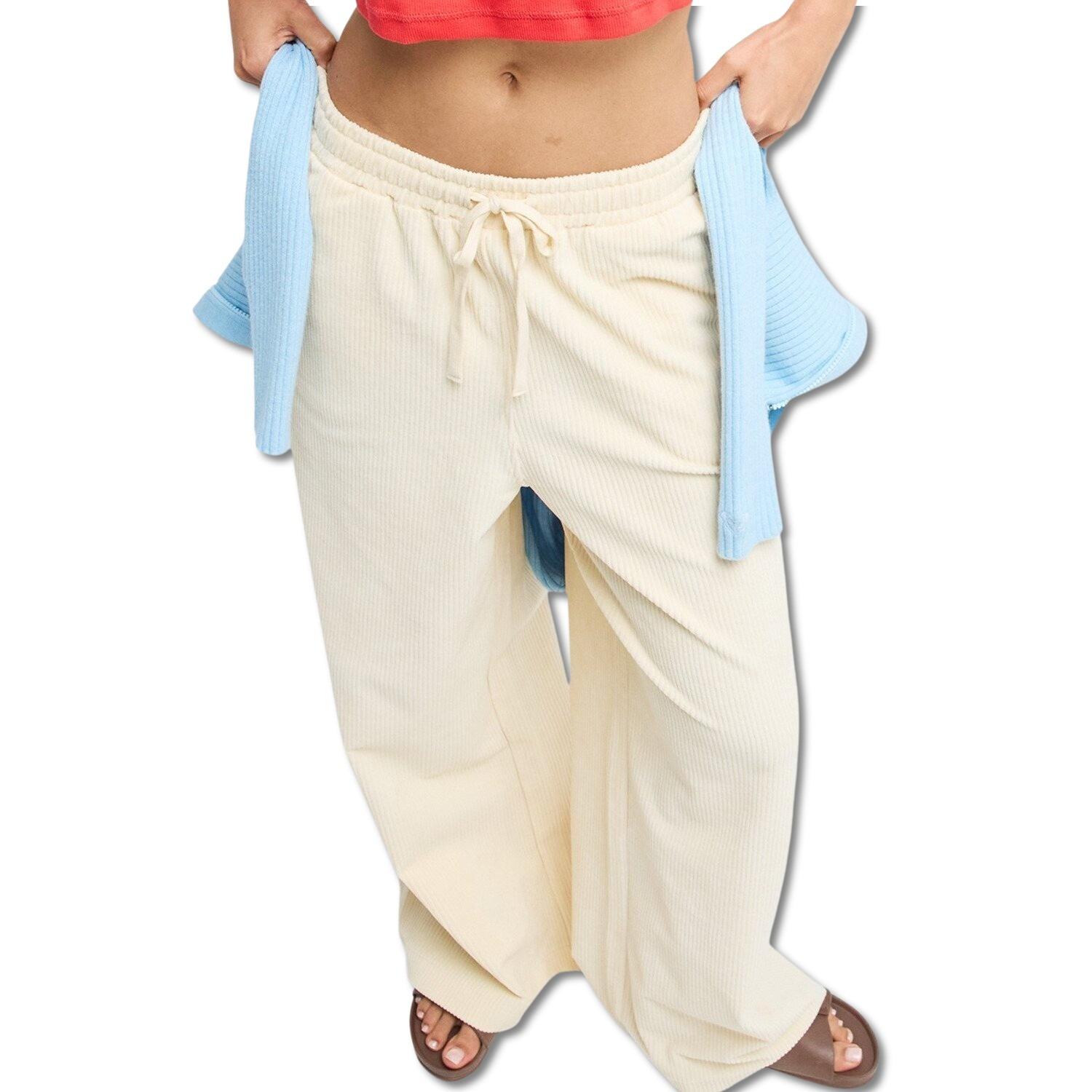 Pantaloni in velluto da donna  Lekeitio Knit