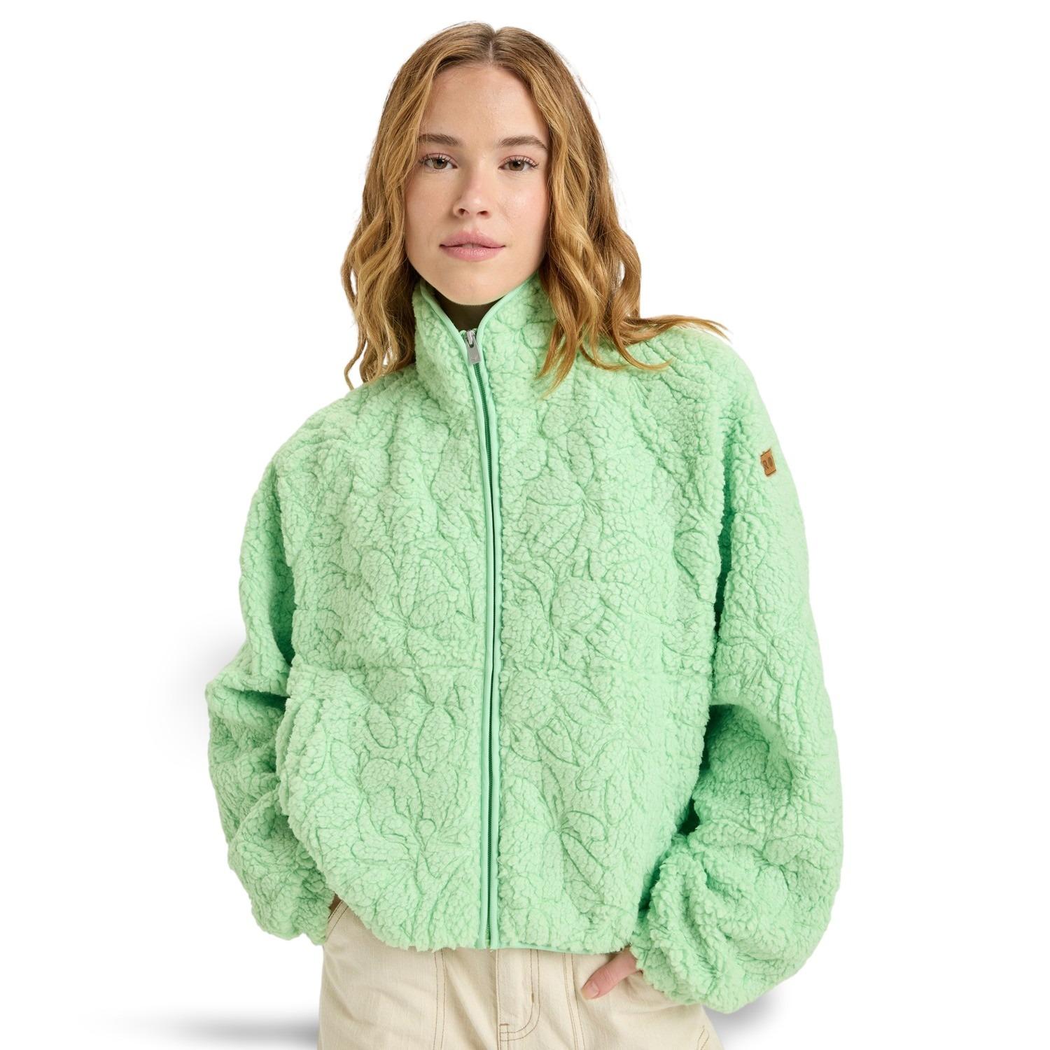 3616751301081 - Damen Fleecejacke mit Reißverschluss Blurry Cloud