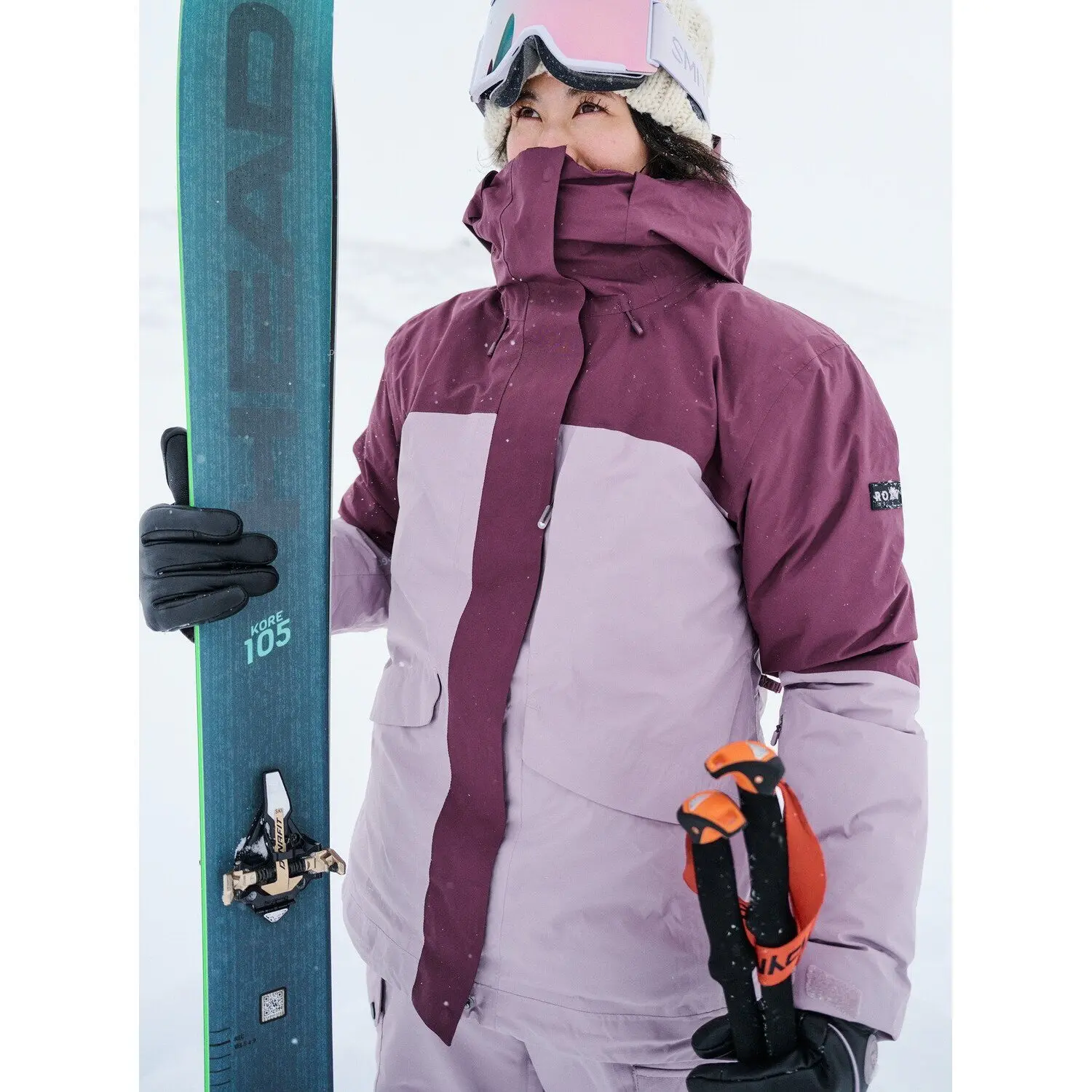 Women's snowboarding jacket Roxy Gore-tex Stormday | Sport is good Women's snowboarding jacket Roxy Gore-tex Stormday | Sport is good