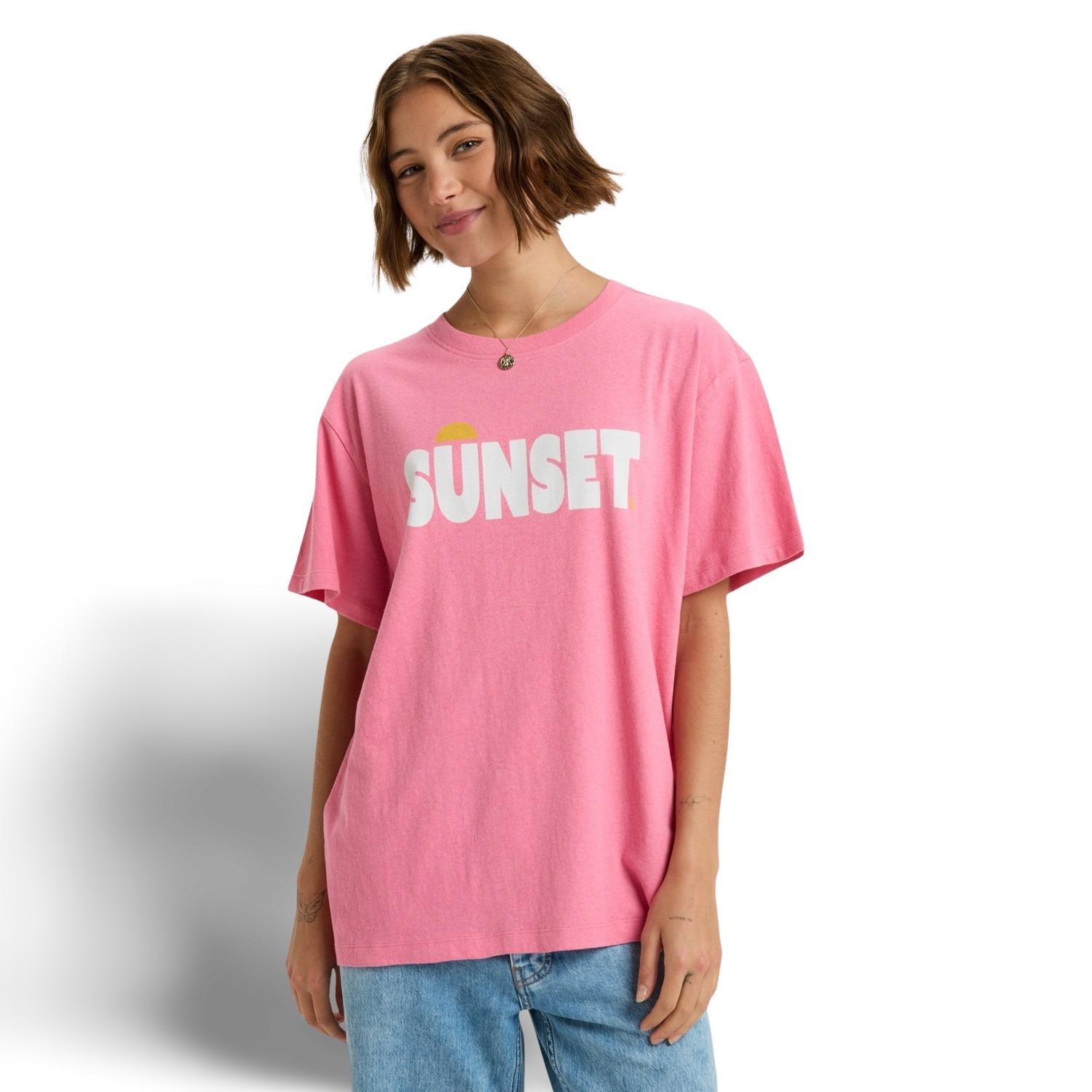 T-shirt oversize da donna Roxy Sunny Easy