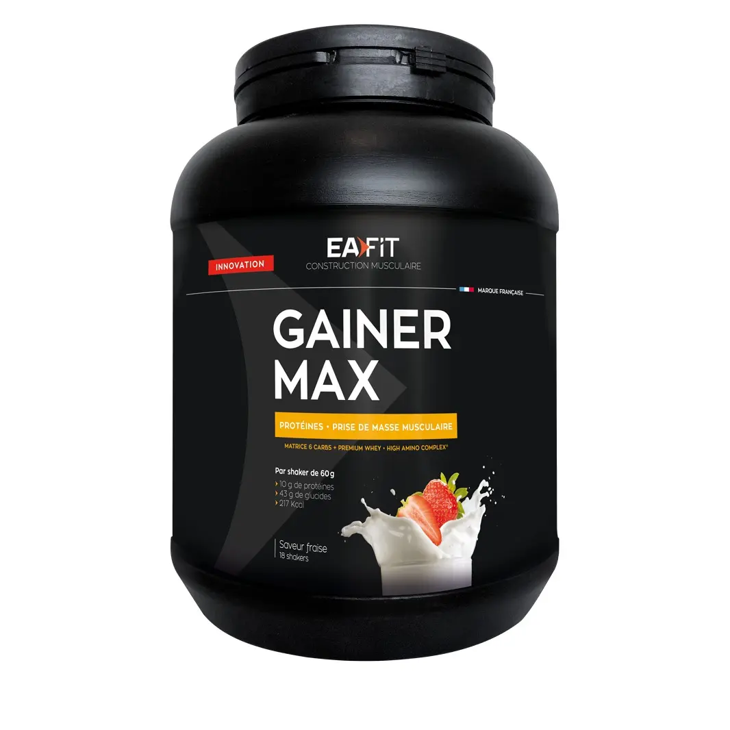 Image of Gainer Max Erdbeere EA Fit 1,1kg