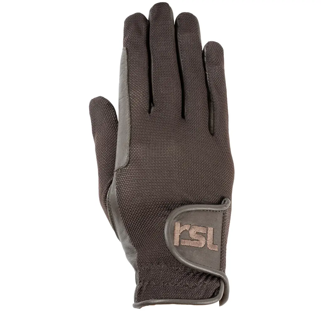 Meilleurs prix pour Gants d'équitation en cuir de vache RSL Riders Touch Santa Monica