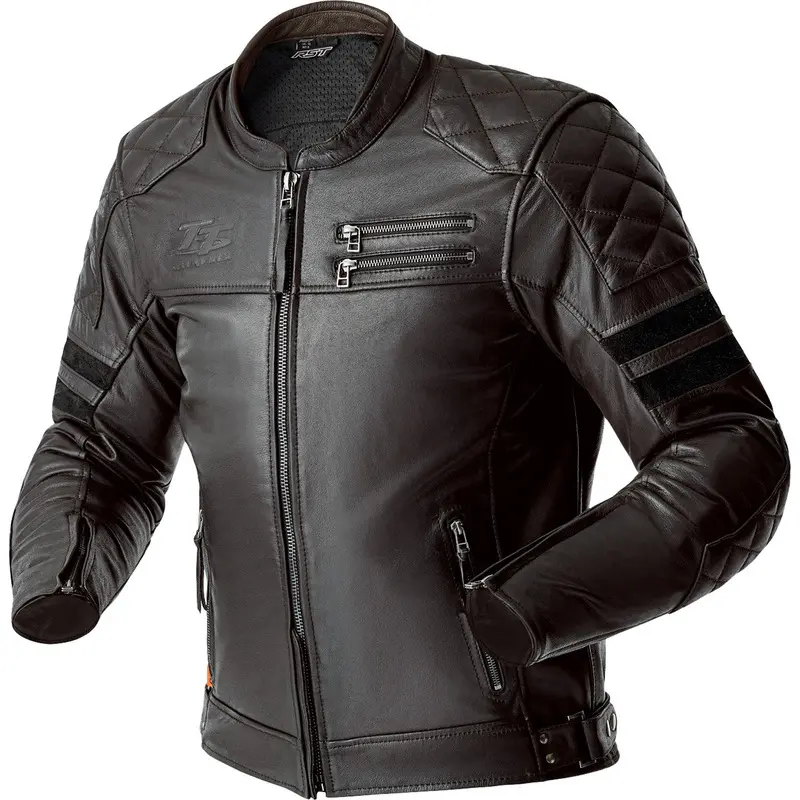 Motorrad-Lederjacke RST Hillberry D3O