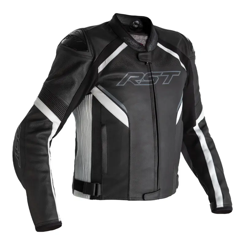 Motorrad-Lederjacke RST Sabre Airbag