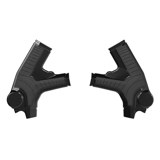 Protections de Cadre Rtech Bi-MatiÃ¨re Noir pour Surron Ultra-Bee 23-2