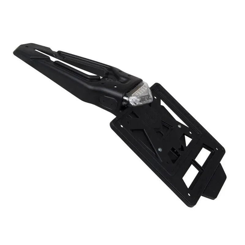 60° Motorradkennzeichenhalter mit LED-Licht Rtech