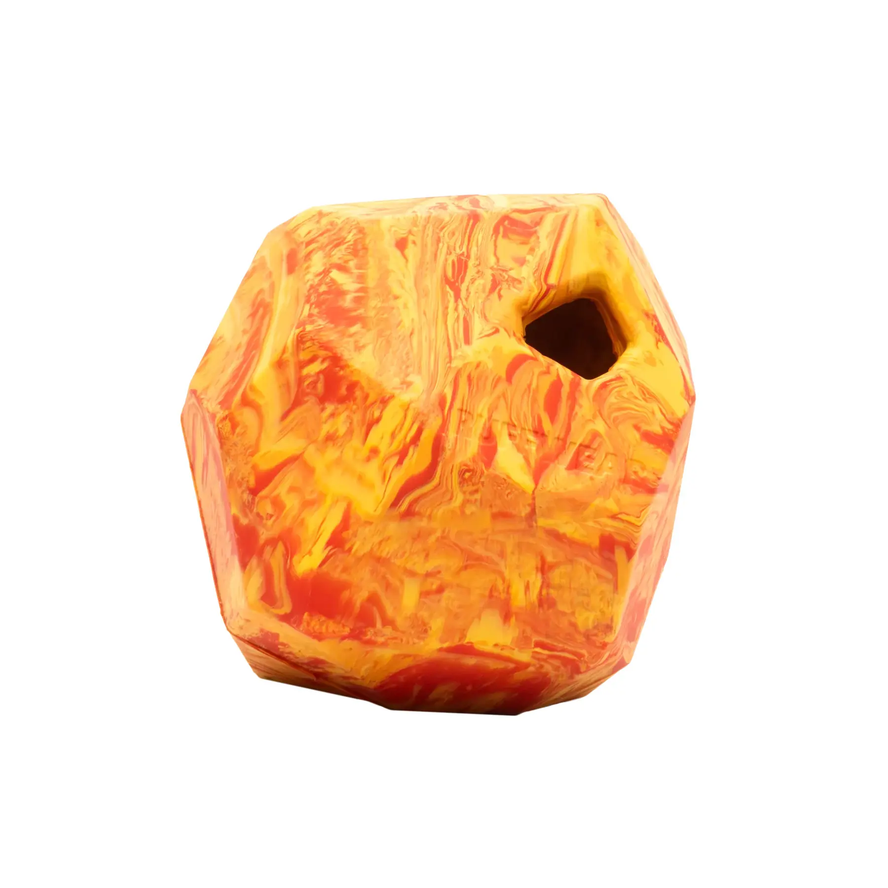 Ruffwear Orange Dog Toy Gnawt-A-Rock™