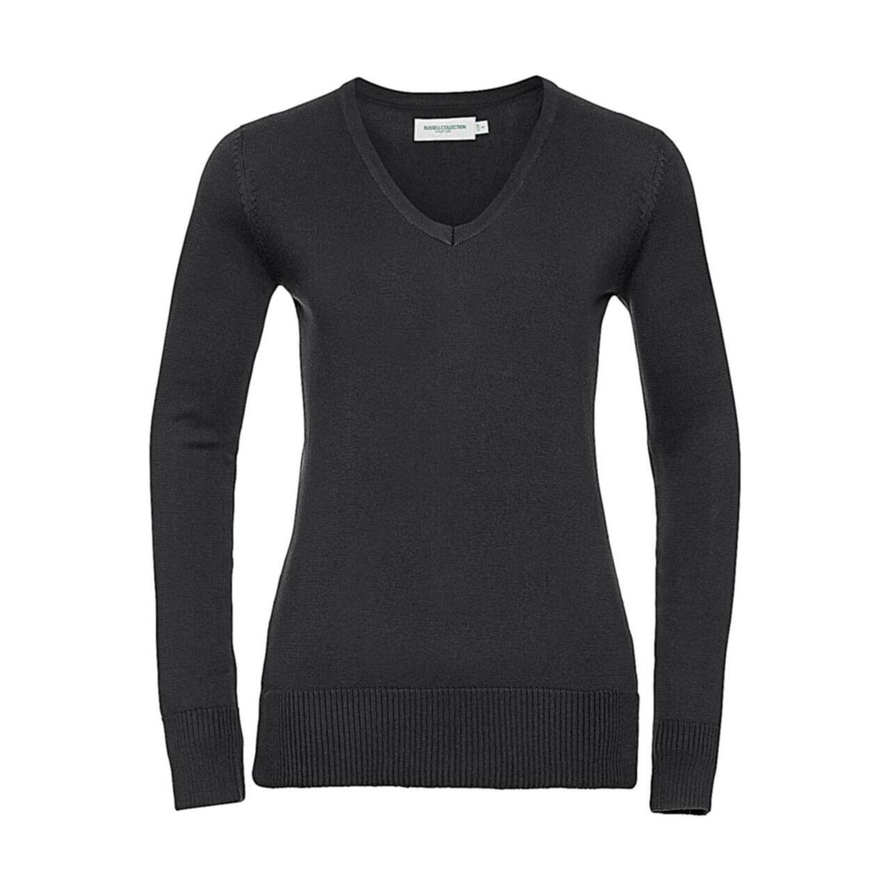 4059106166482 - Strickpullover mit V-Ausschnitt für Damen Russell Athletic