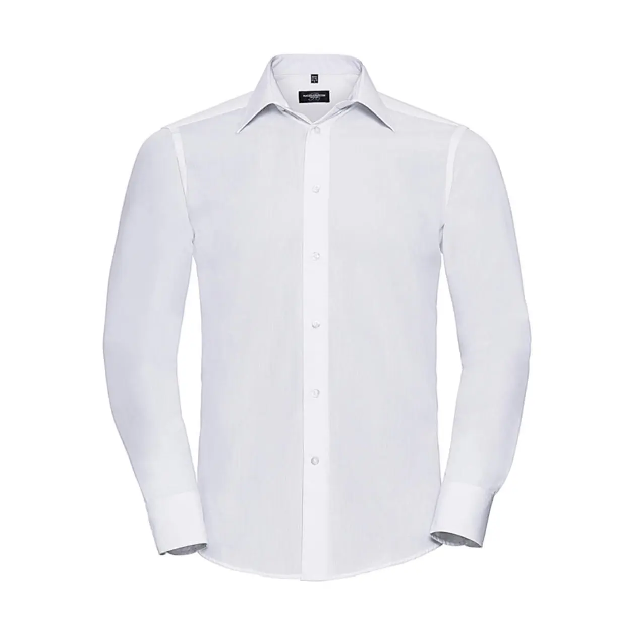 Bespoke Long Sleeve Shirt in Poplin Russell Athletic