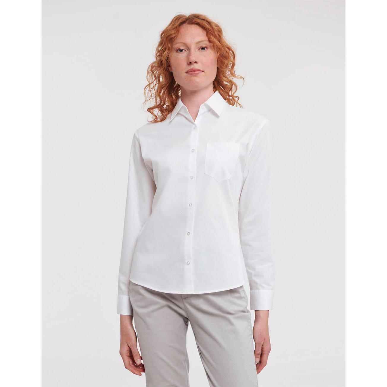 4059106180815 - Langarmshirt Damen Poplin