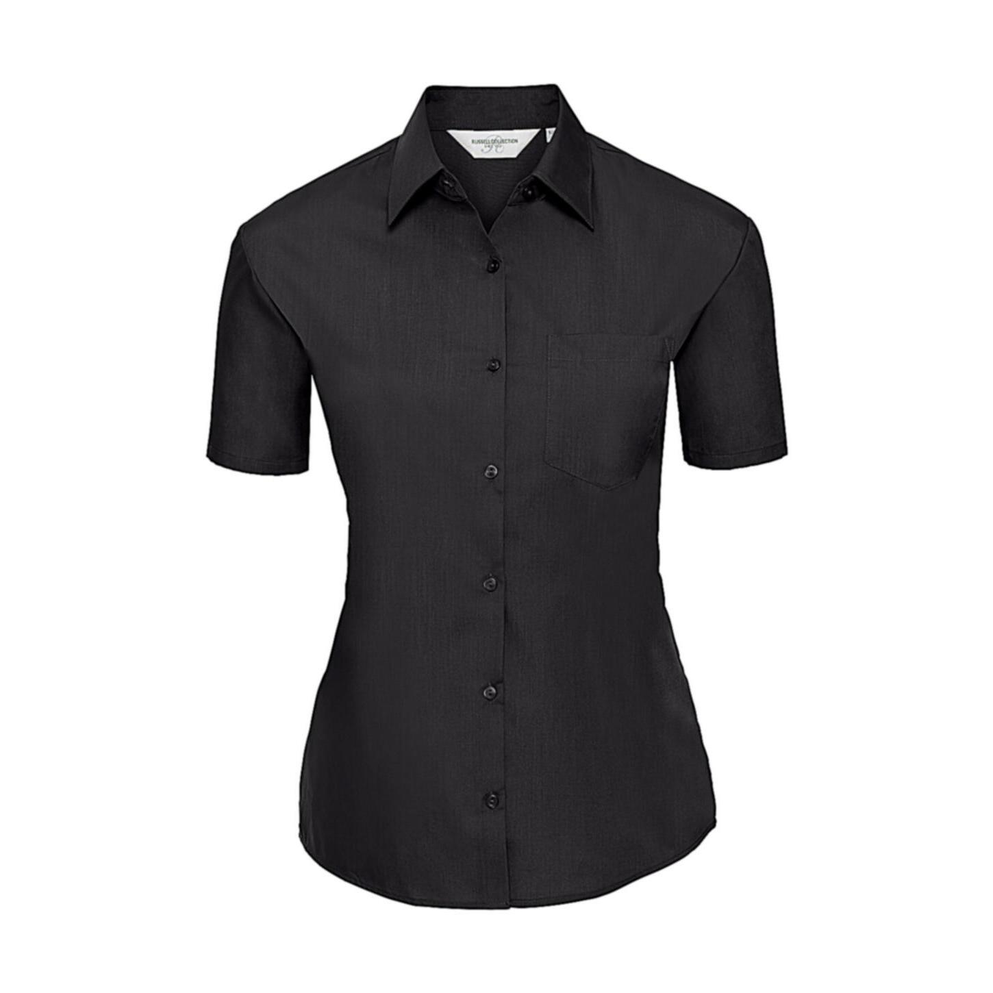 4059106179277 - Kurzarm-Hemdbluse aus Popeline für Damen Russell Athletic