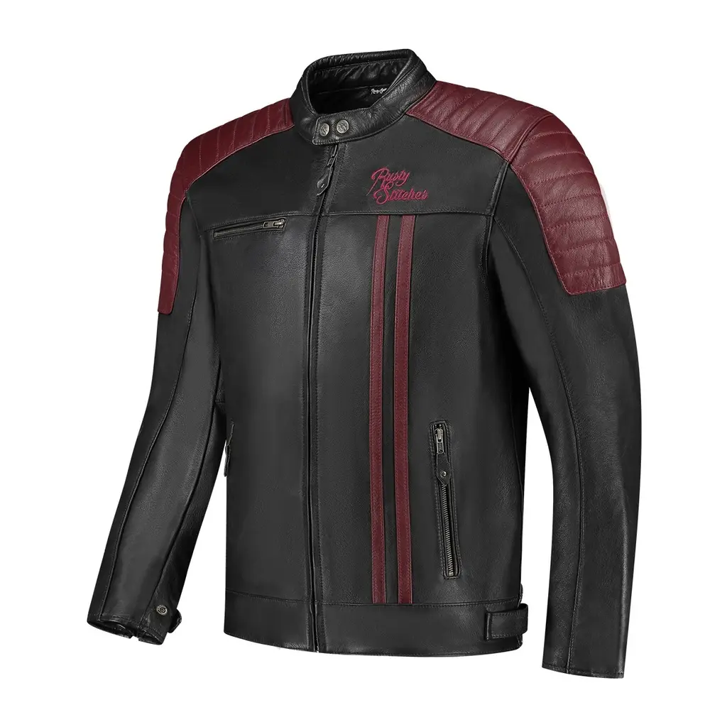 Motorradjacke Rusty Stitches Cooper