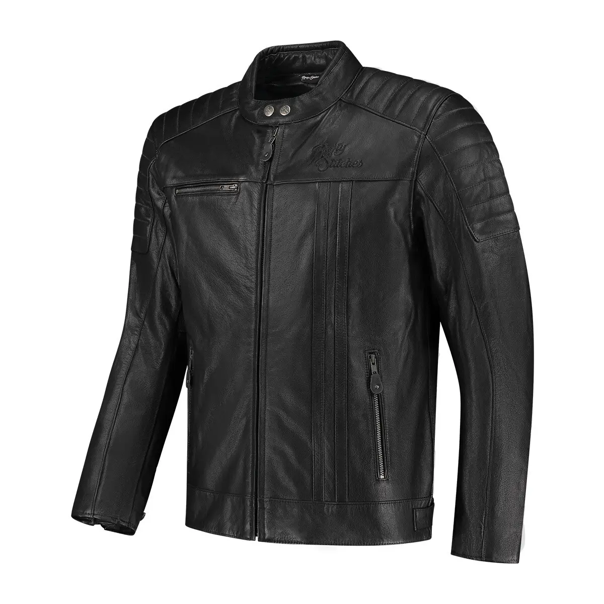 Motorrad-Lederjacke Rusty Stitches Cooper