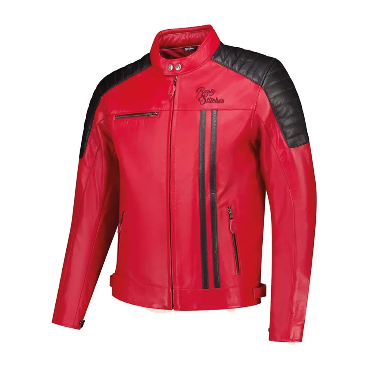 Motorrad-Lederjacke Rusty Stitches Cooper