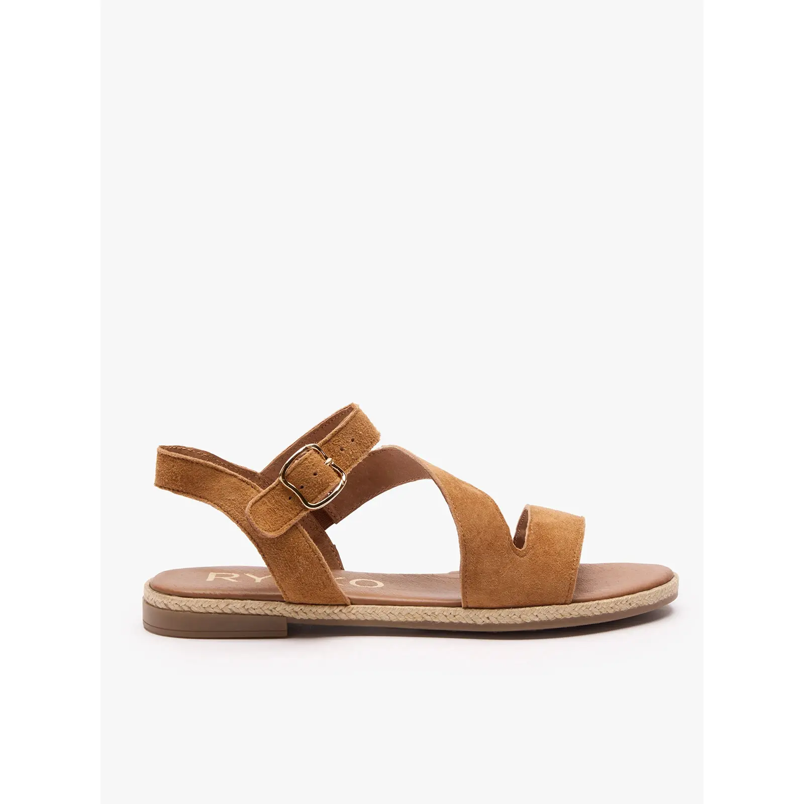 Image of Velours Sandalen Damen Ryłko