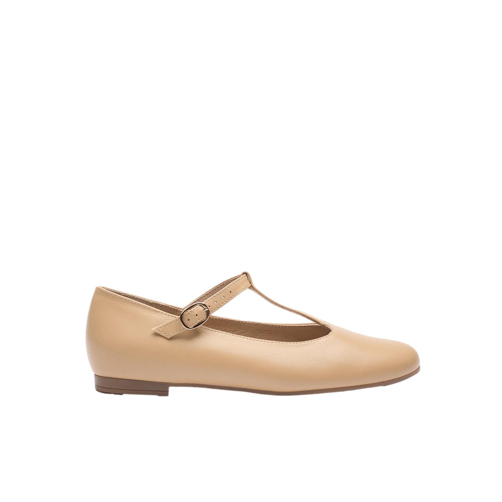 Ballerine in pelle con cinturino donna  Judie