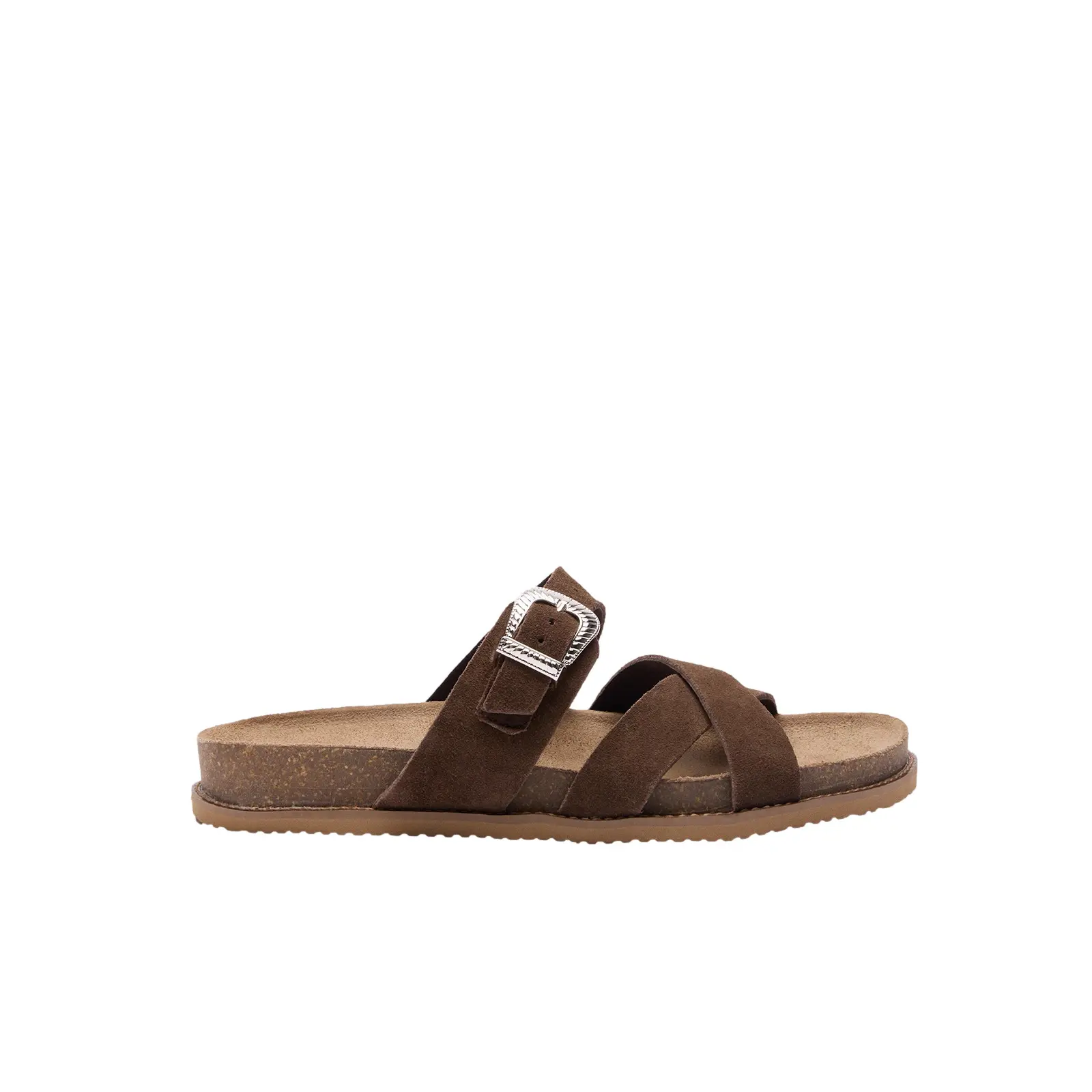 Mules in camoscio donna