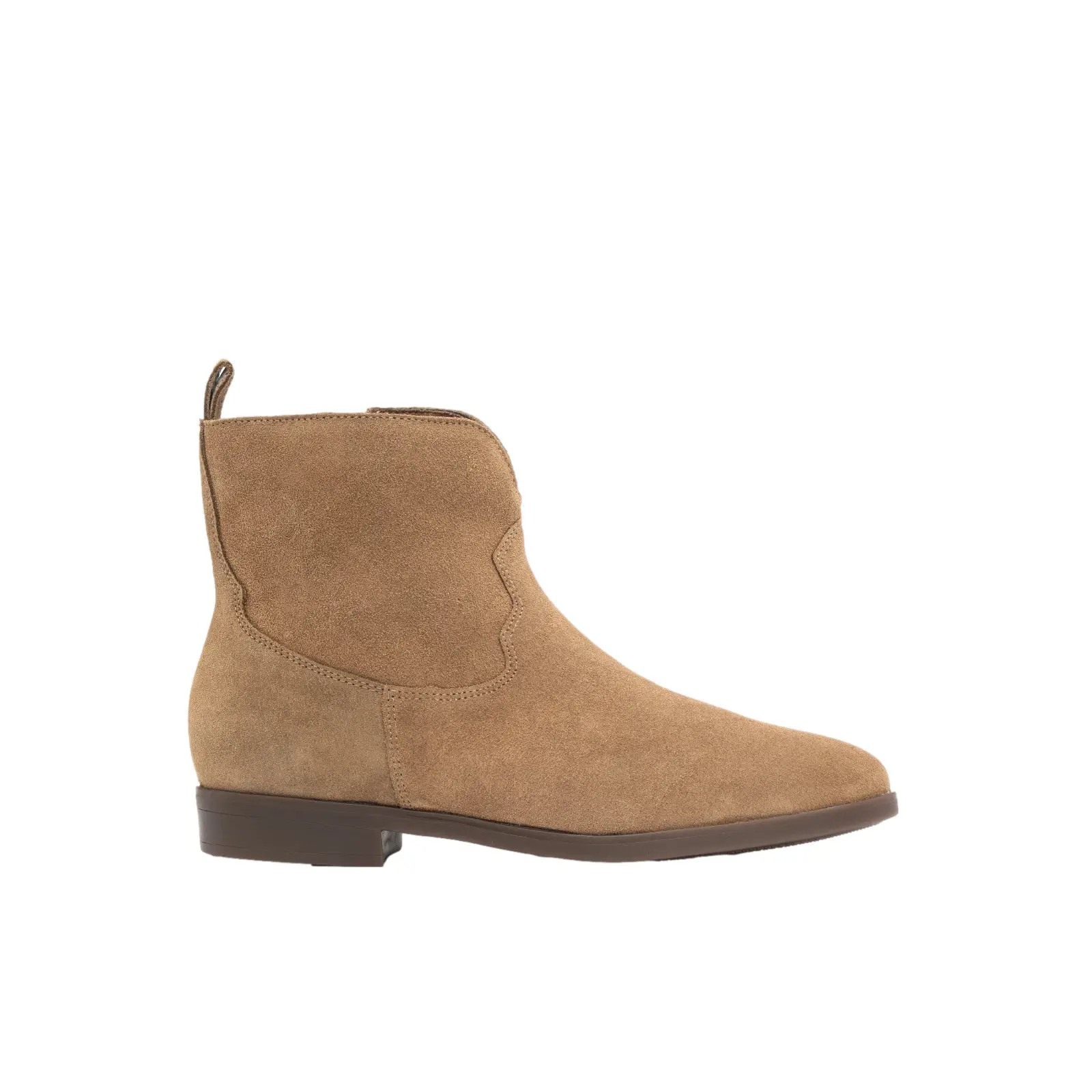 Damen Wildleder Cowboy-Stiefeletten Ryłko