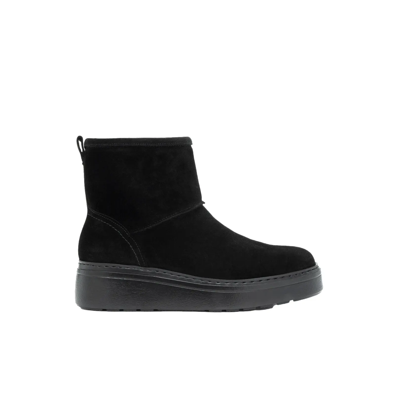 Bottines da neve in camoscio donna