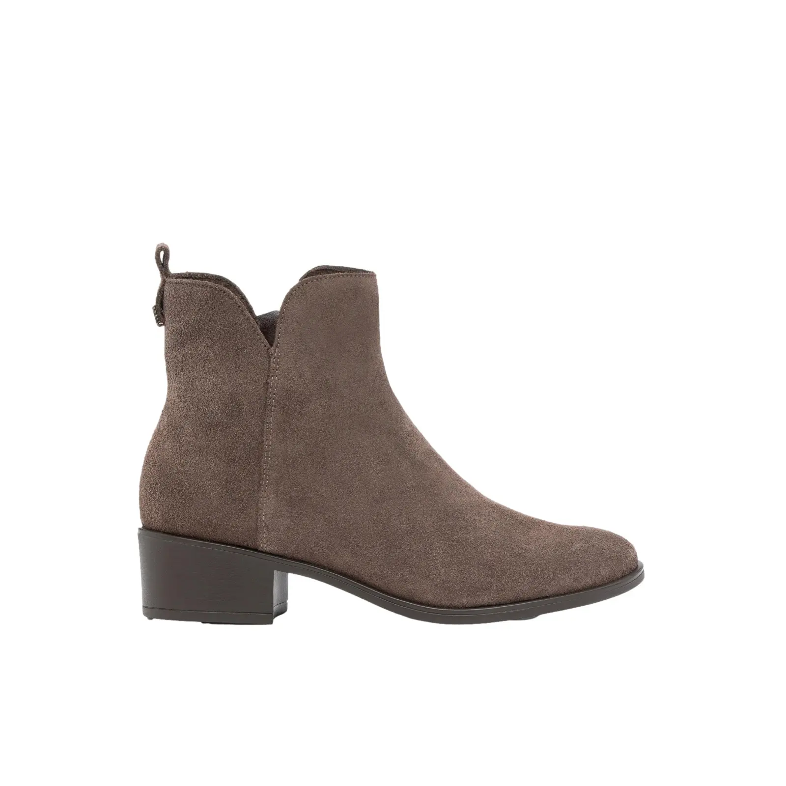 Stivaletti da donna in pelle scamosciata