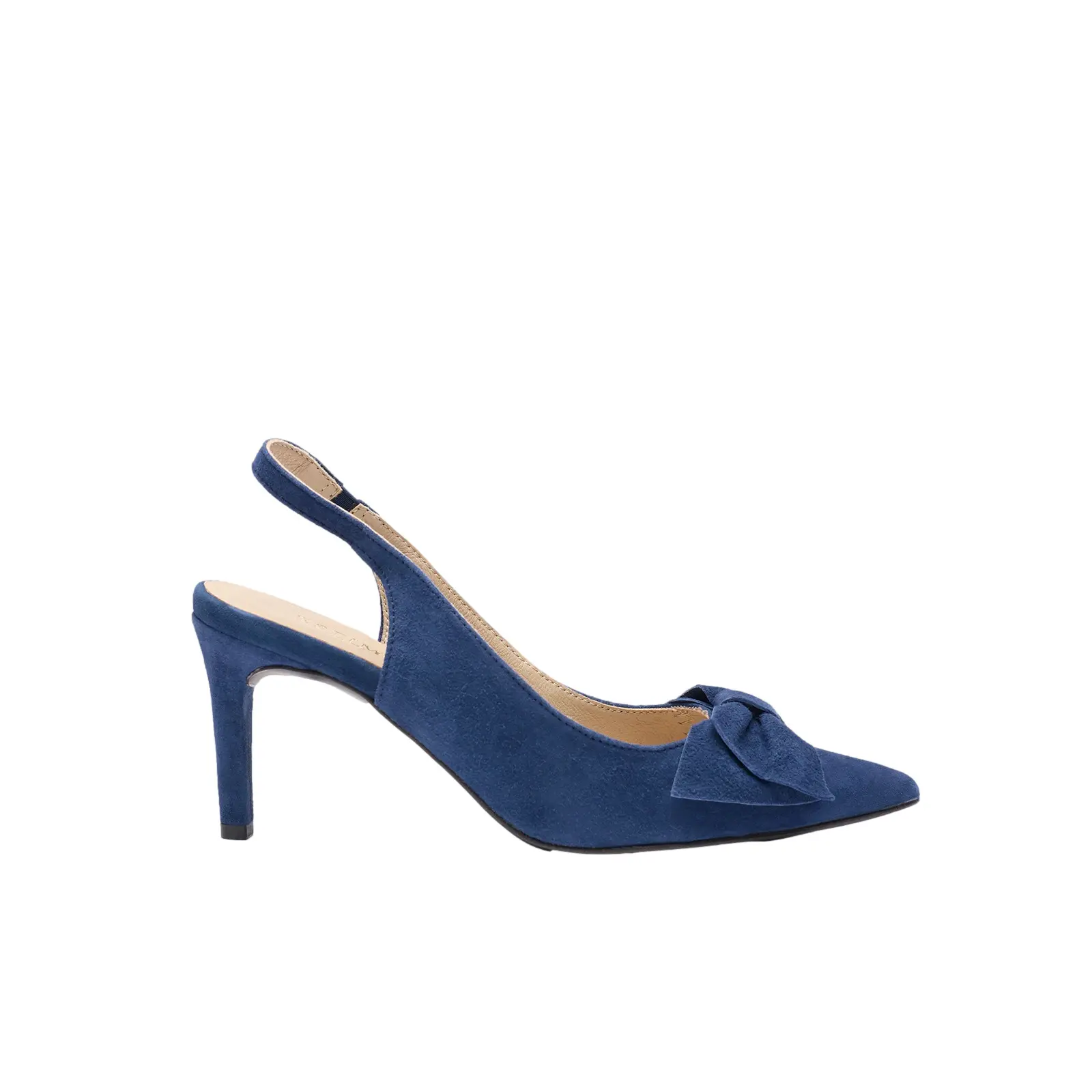 Décolleté in camoscio con nodo donna  Ofelia