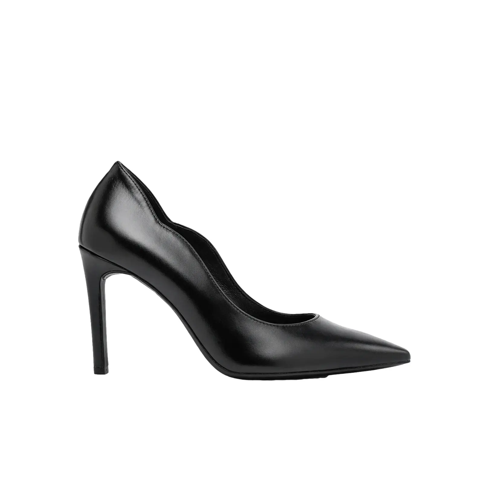 Scarpe a punta in pelle donna