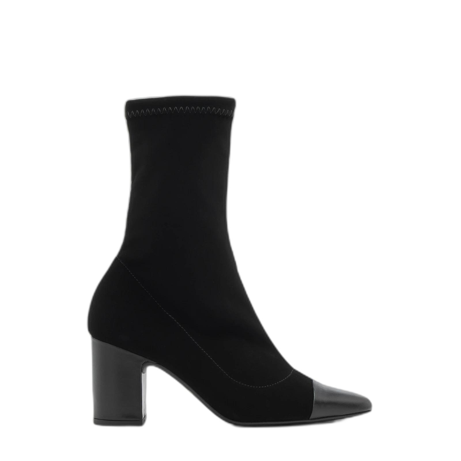 5905032689023 - Hochschaft-Stiefeletten mit flexibler Zunge und Blockabsatz für Frauen Evelyn