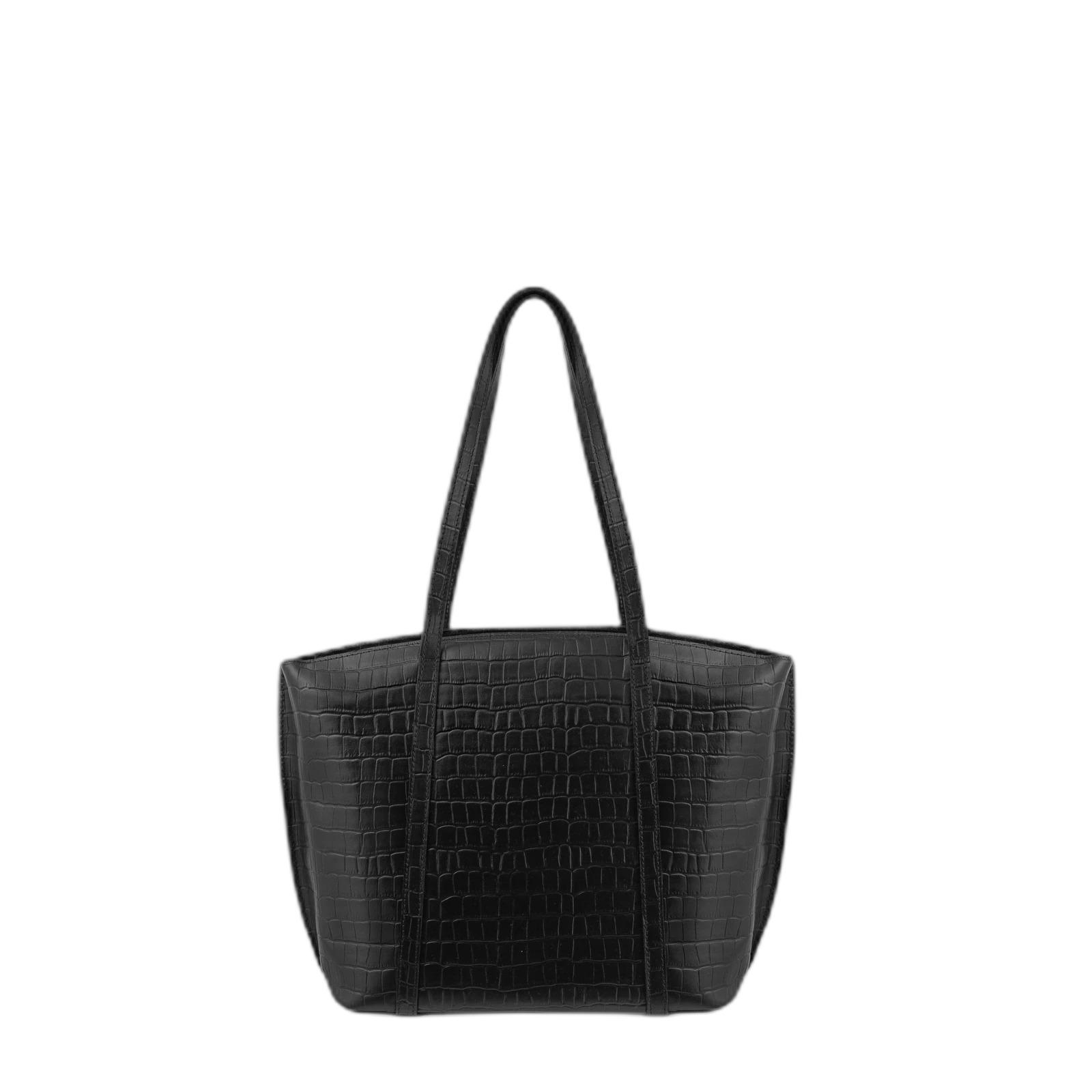 5905032727725 - Damen-Handtasche aus Leder mit Krokodilprägung Ryłko