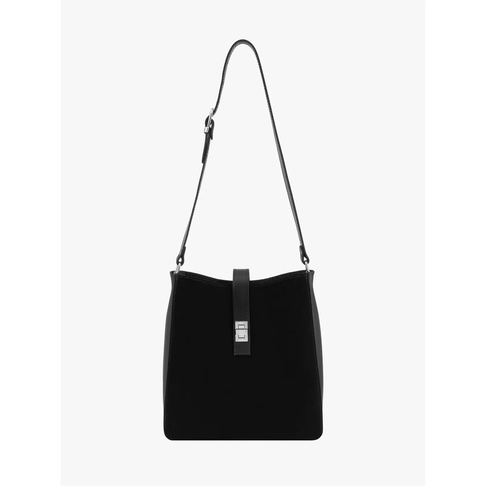 Leren damestas Ryłko 75 cm