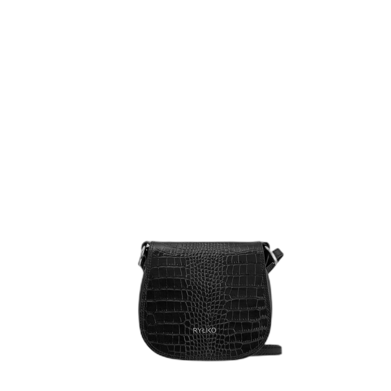 5905032709844 - Elegante Krokoleder Umhängetasche für Frauen Ryłko 5905032709844 - Elegante Krokoleder Umhängetasche für Frauen Ryłko