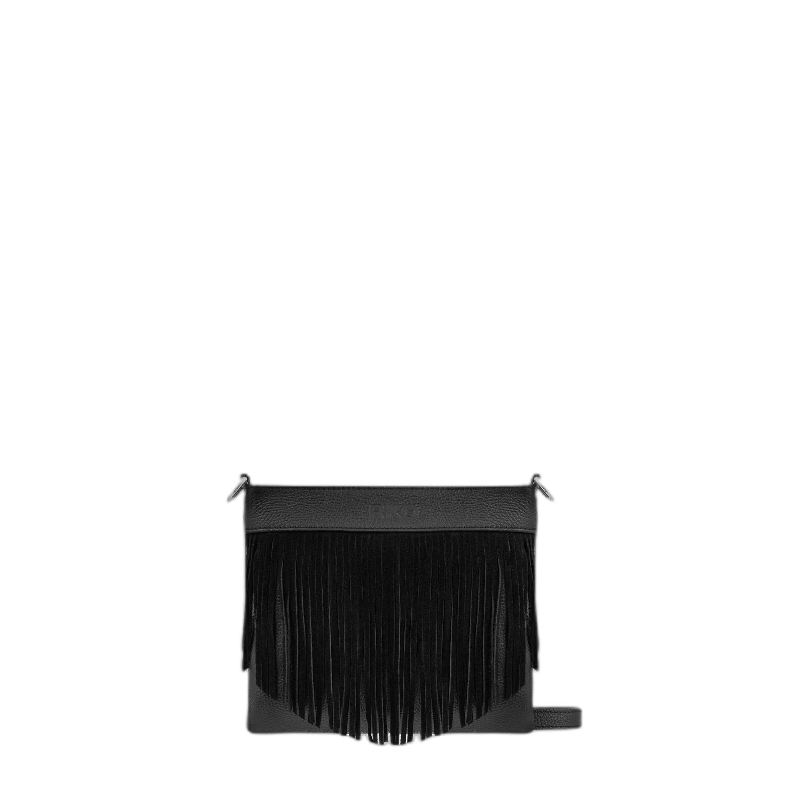 5905032709356 - Frauen Ledertasche mit Fransen Ryłko