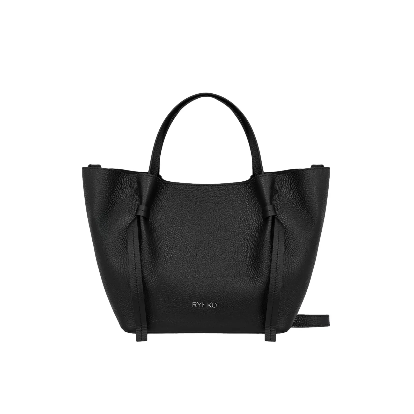 Smooth Leather Handbag Women's RyÅko