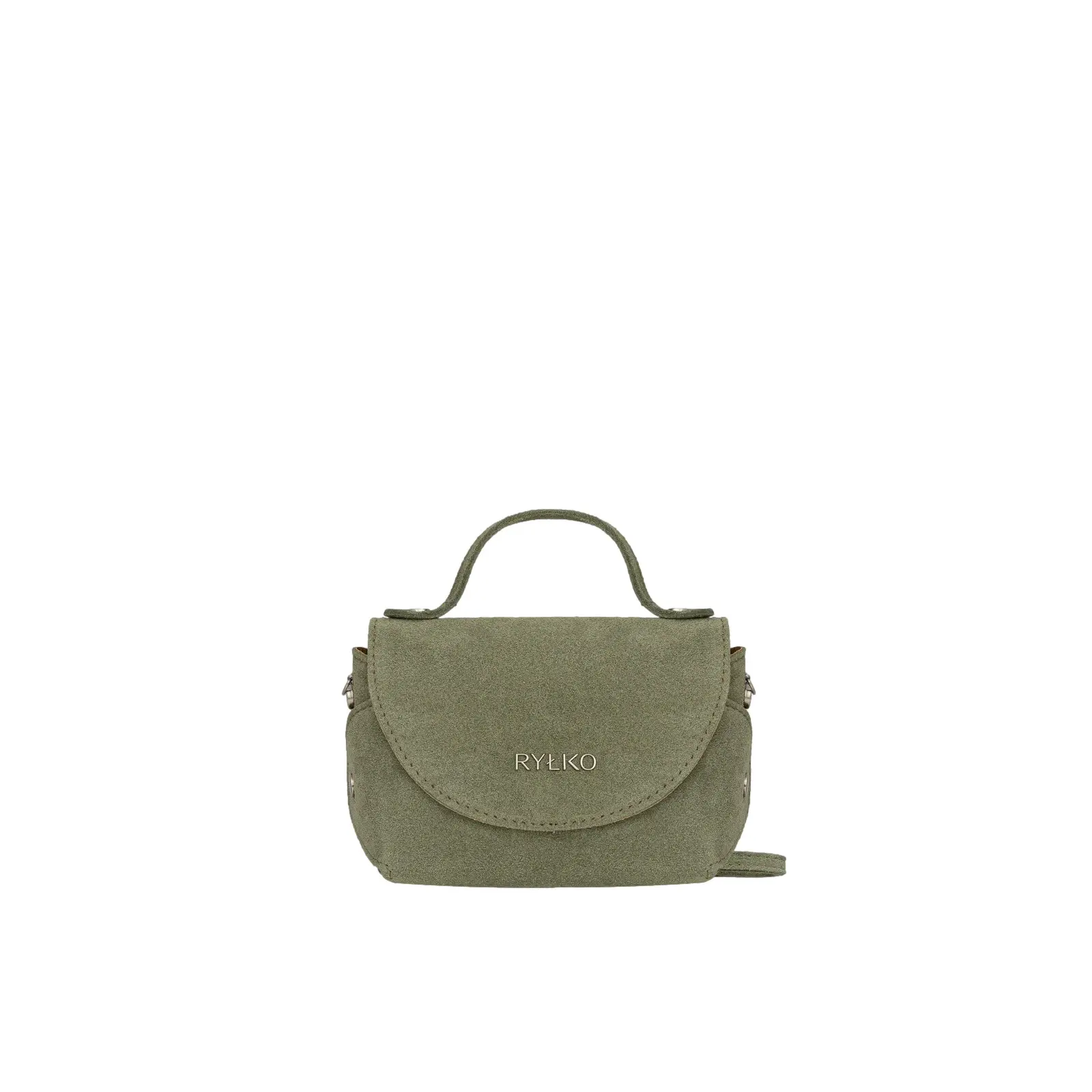 Suede Leather Handbag Women RyÅko