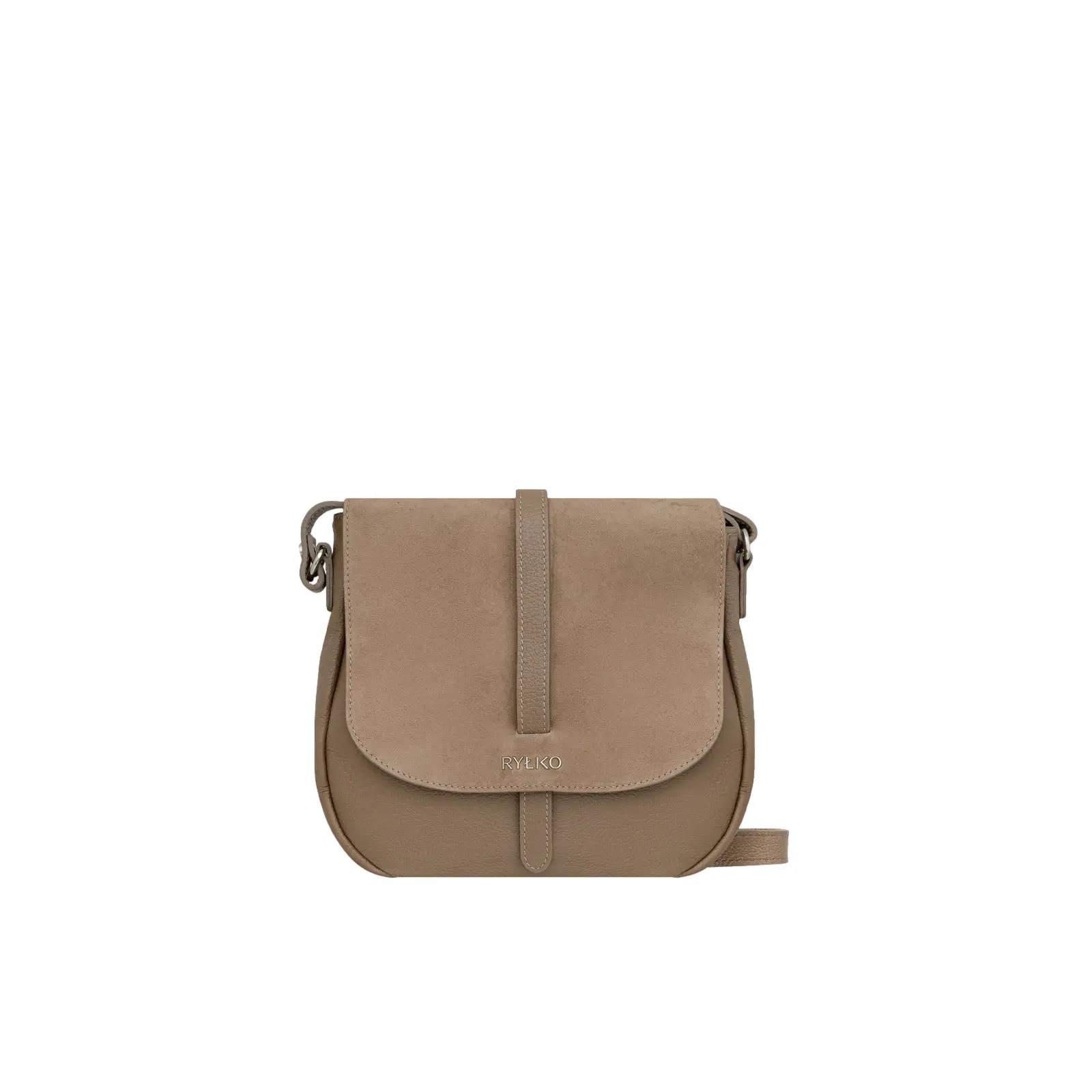 Premium Leder- und Wildleder-Handtasche Frau Ryłko