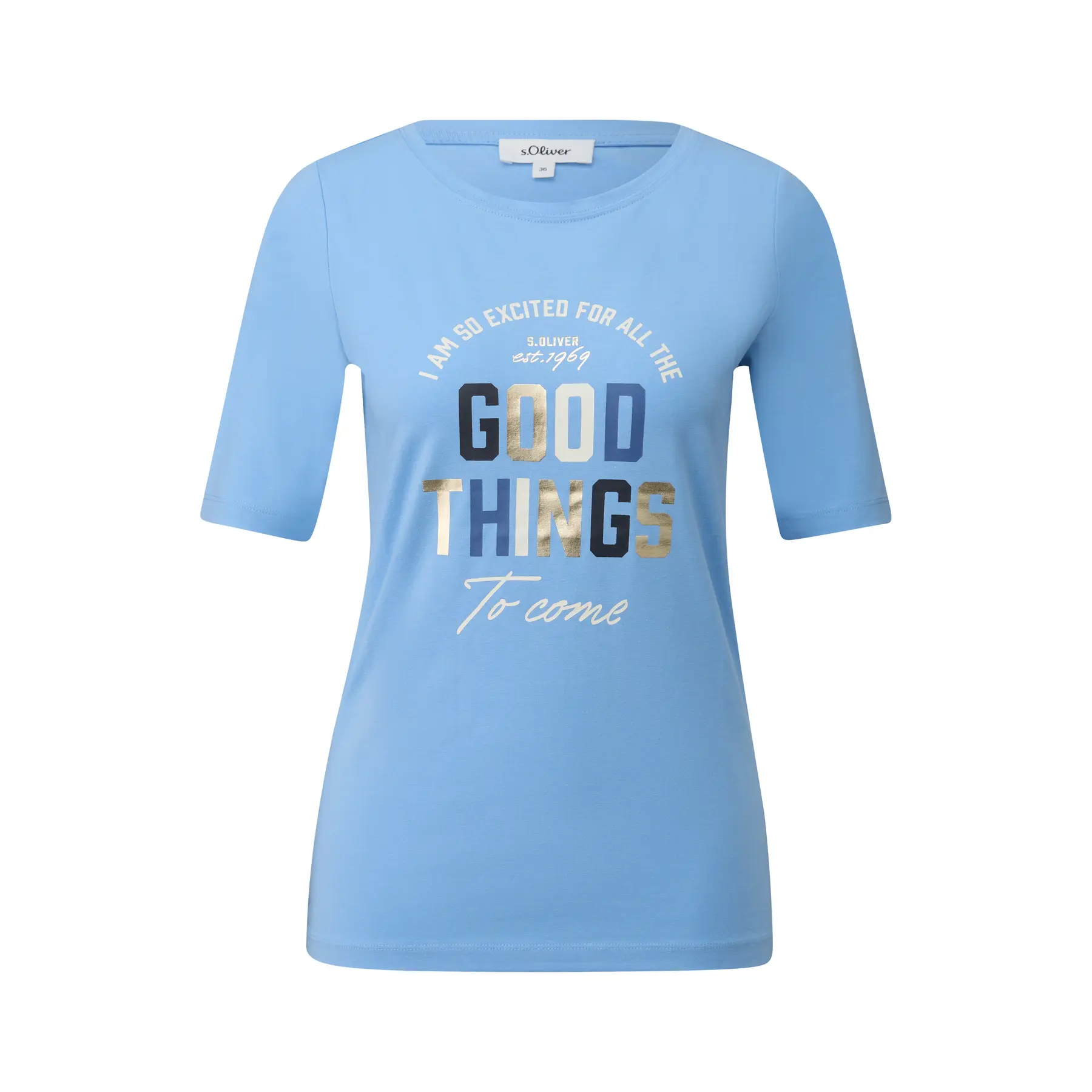 T-Shirt mit Aufdruck Damen s.Oliver