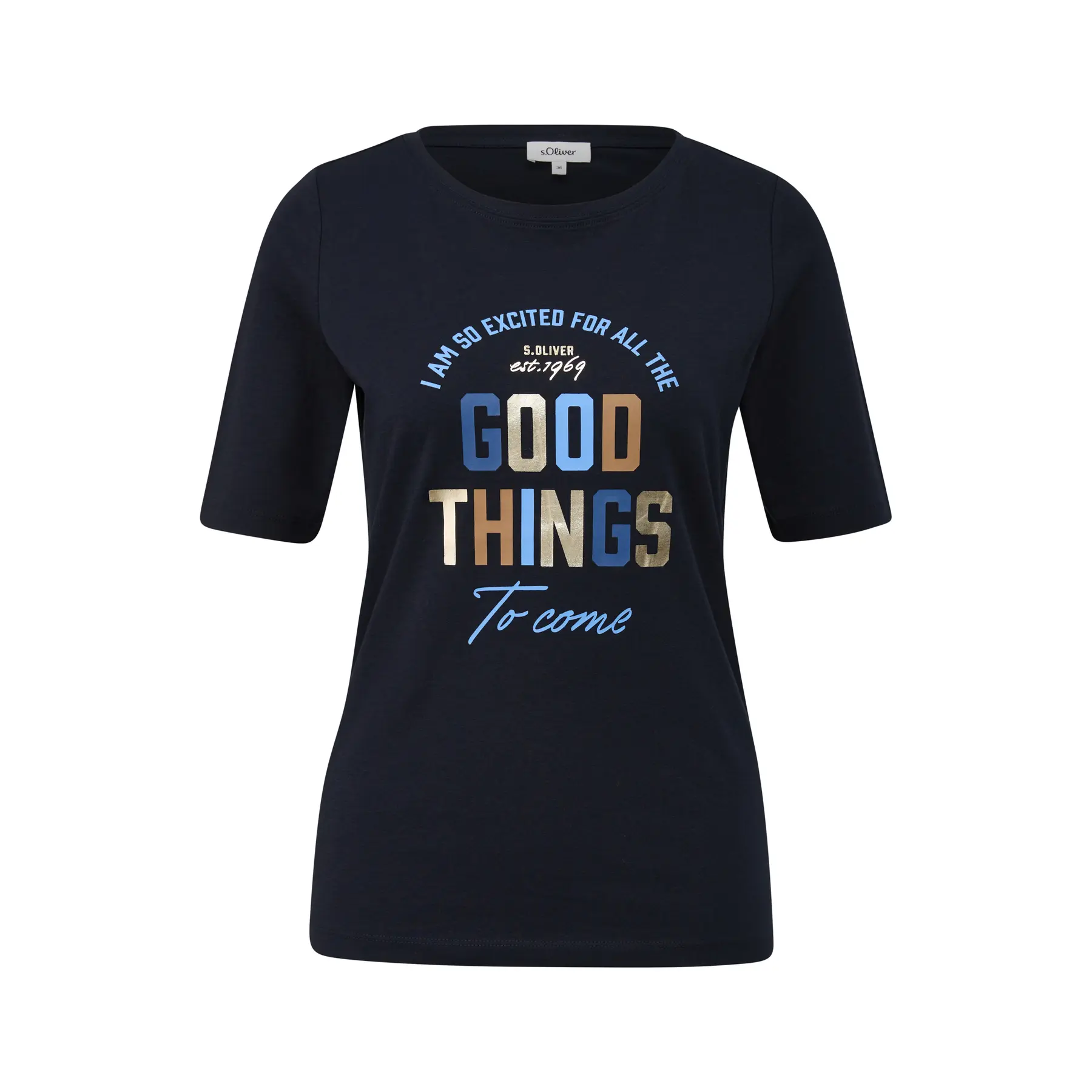 T-Shirt mit Frontdruck für Frauen s.Oliver