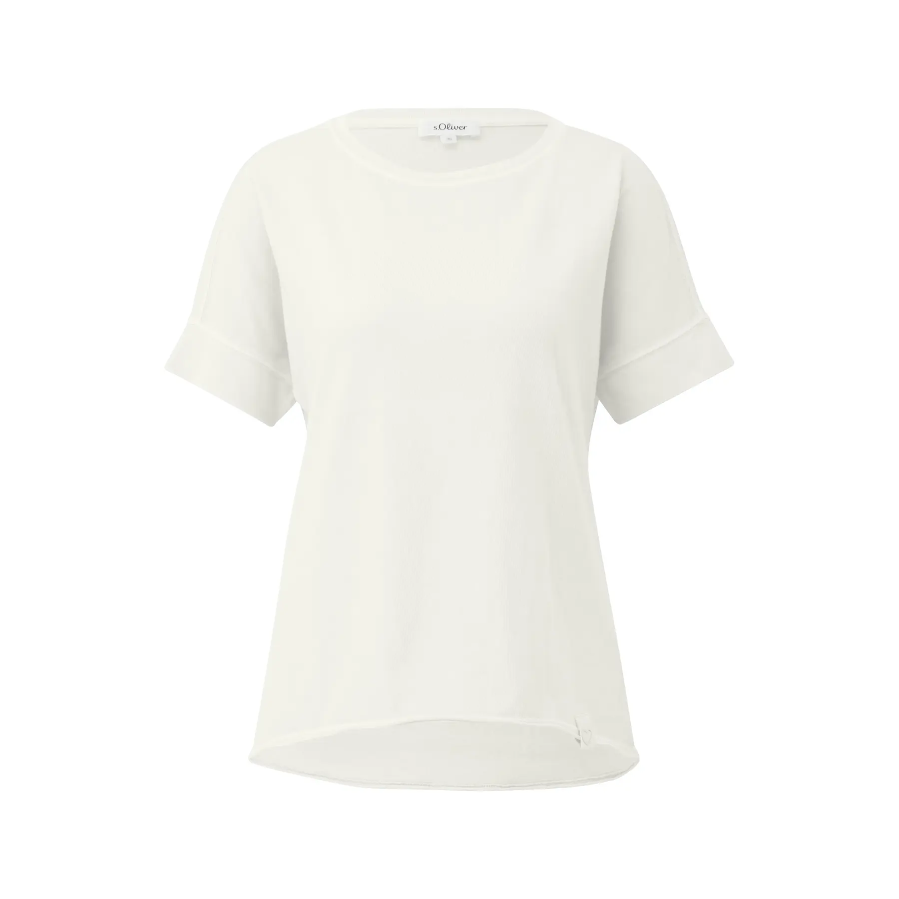 T-Shirt Vintage Relaxed Fit mit Dekostichen für Damen s.Oliver