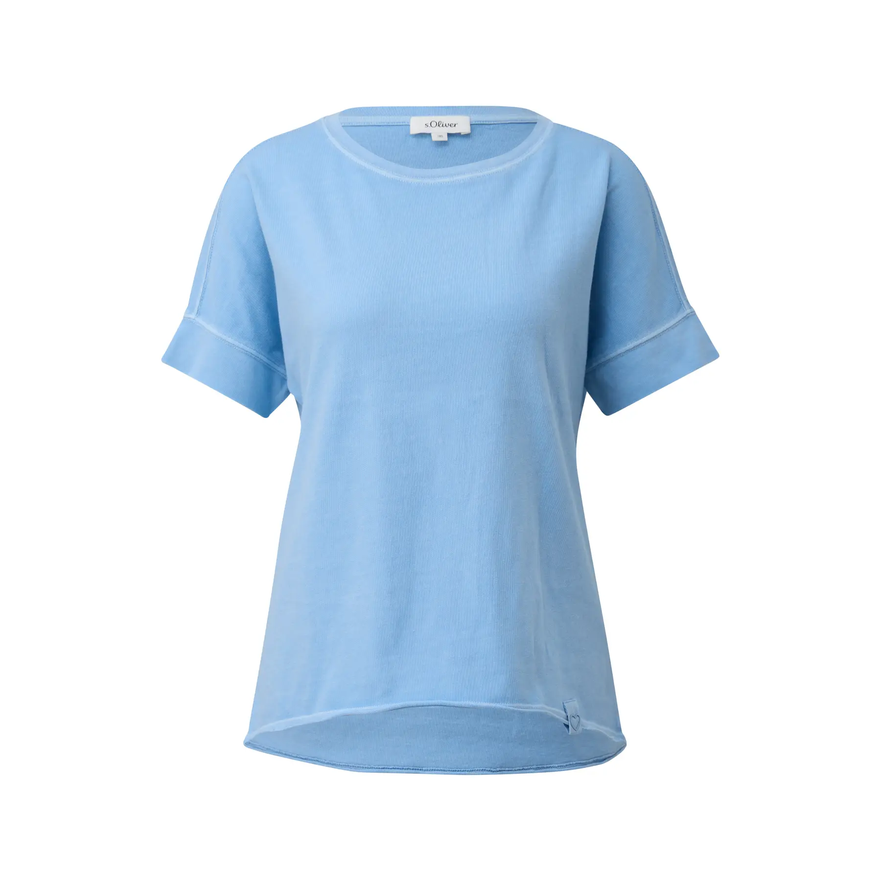 T-Shirt Vintage Relaxed Fit mit Dekostichen für Damen s.Oliver