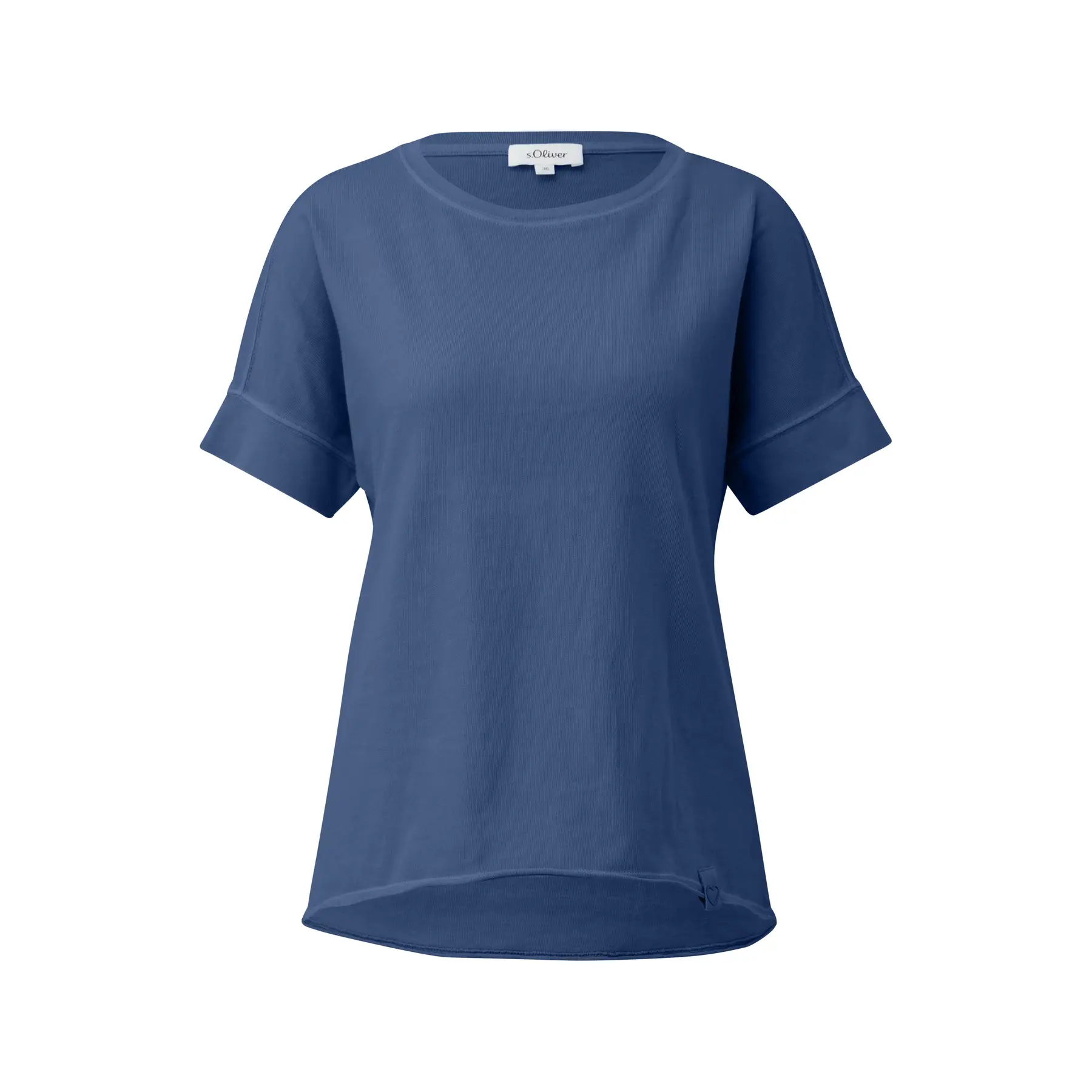 T-Shirt Vintage Relaxed Fit mit Dekostichen für Damen s.Oliver