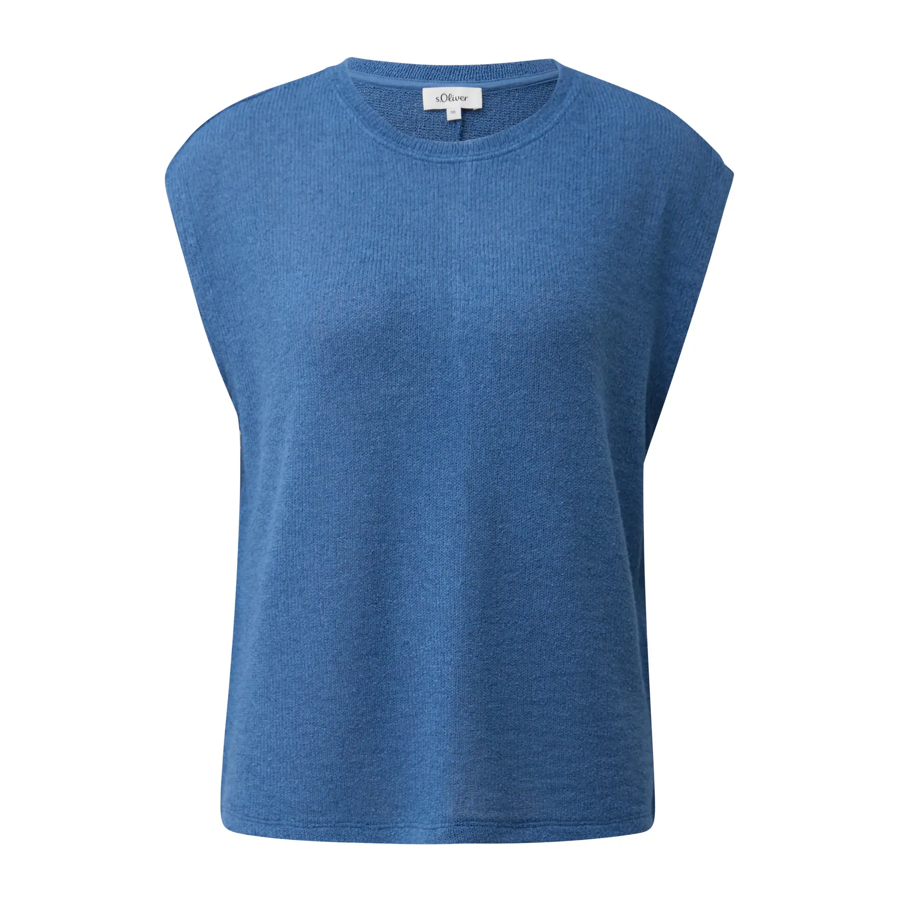 Ärmelloses Jersey-T-Shirt Relaxed Fit für Damen s.Oliver