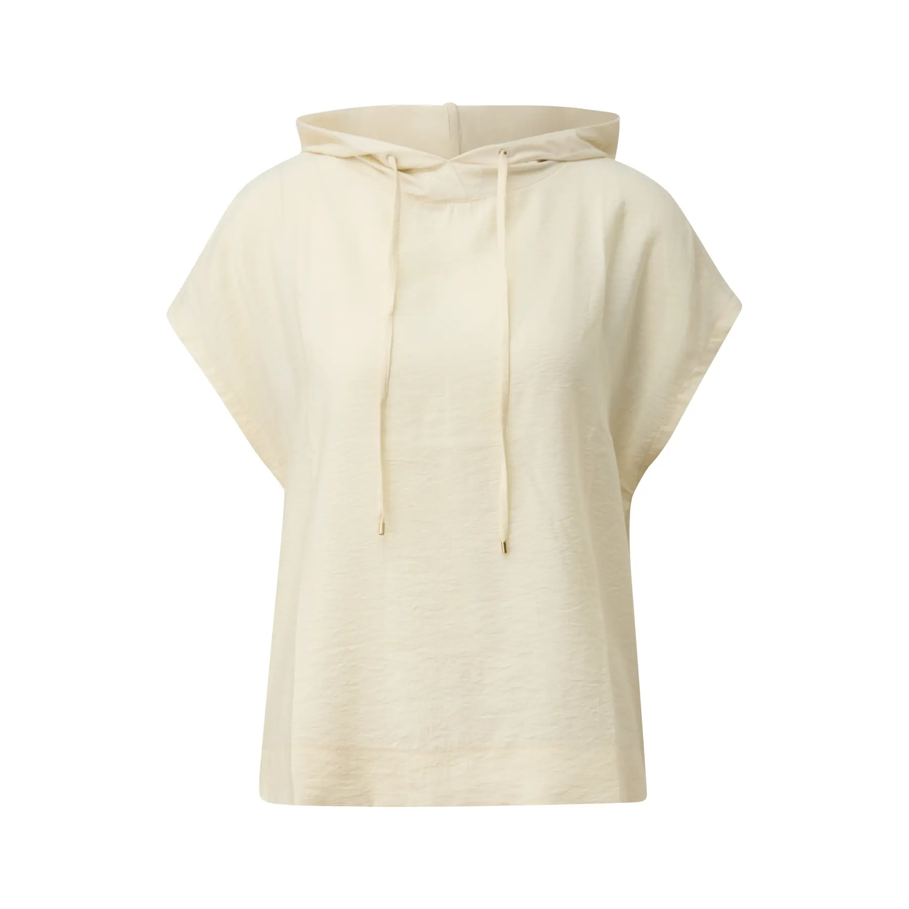 Damen Hoodie T-Shirt mit überschnittenen Schultern und Kordelzug s.Oliver