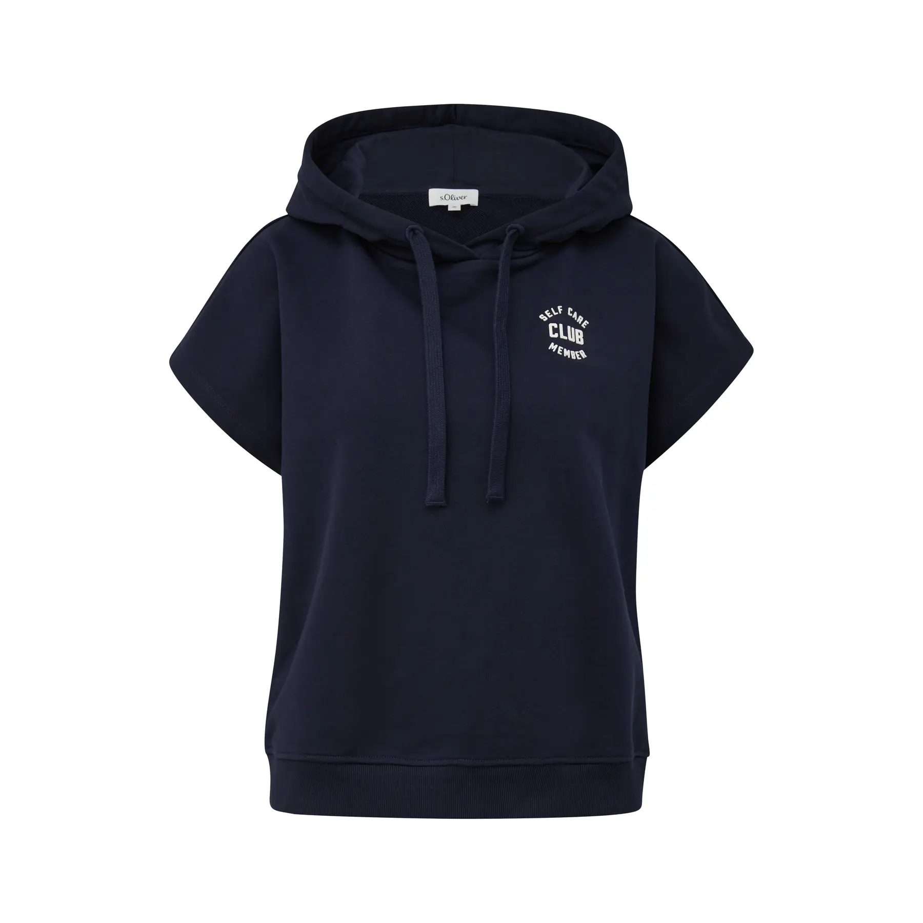 Damen Baumwoll Kapuzenpullover mit Frontdruck s.Oliver